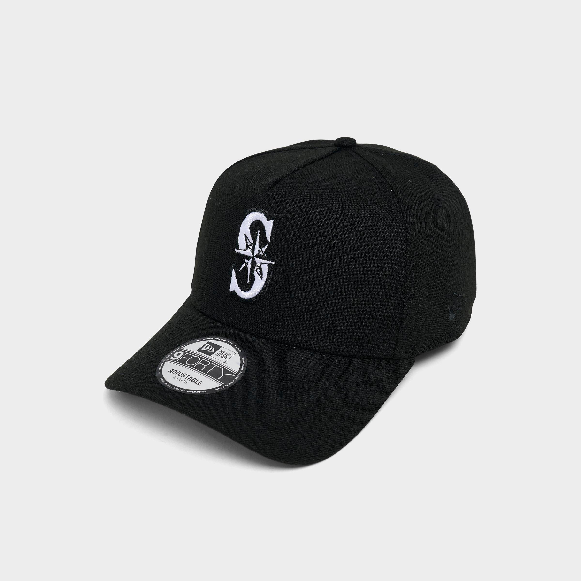 New Era Seattle Mariners MLB 9FORTY A-Frame Monochrome Snapback Hat