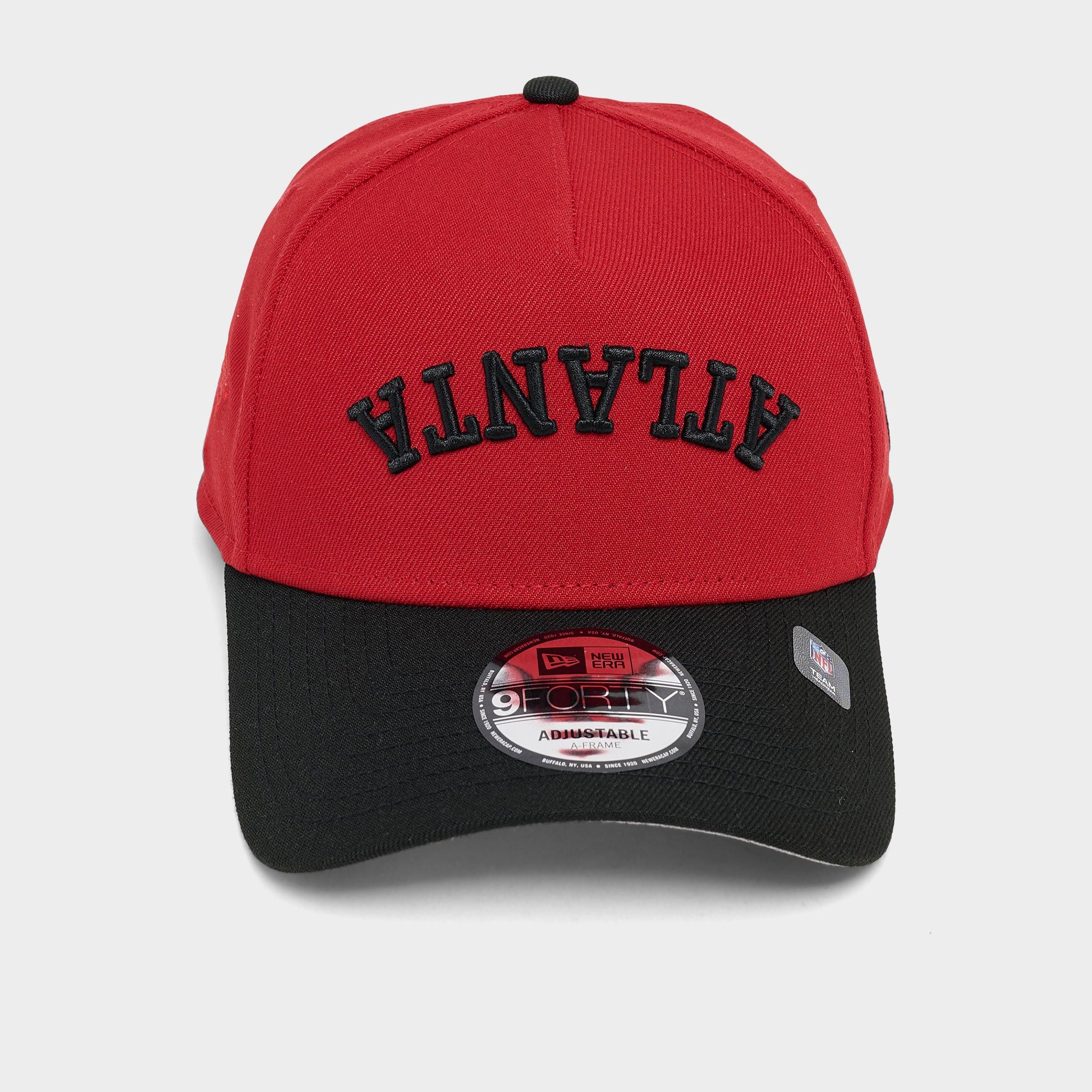 New Era Atlanta Falcons NFL 9FORTY A-Frame Upside Down Wordmark Snapback Hat