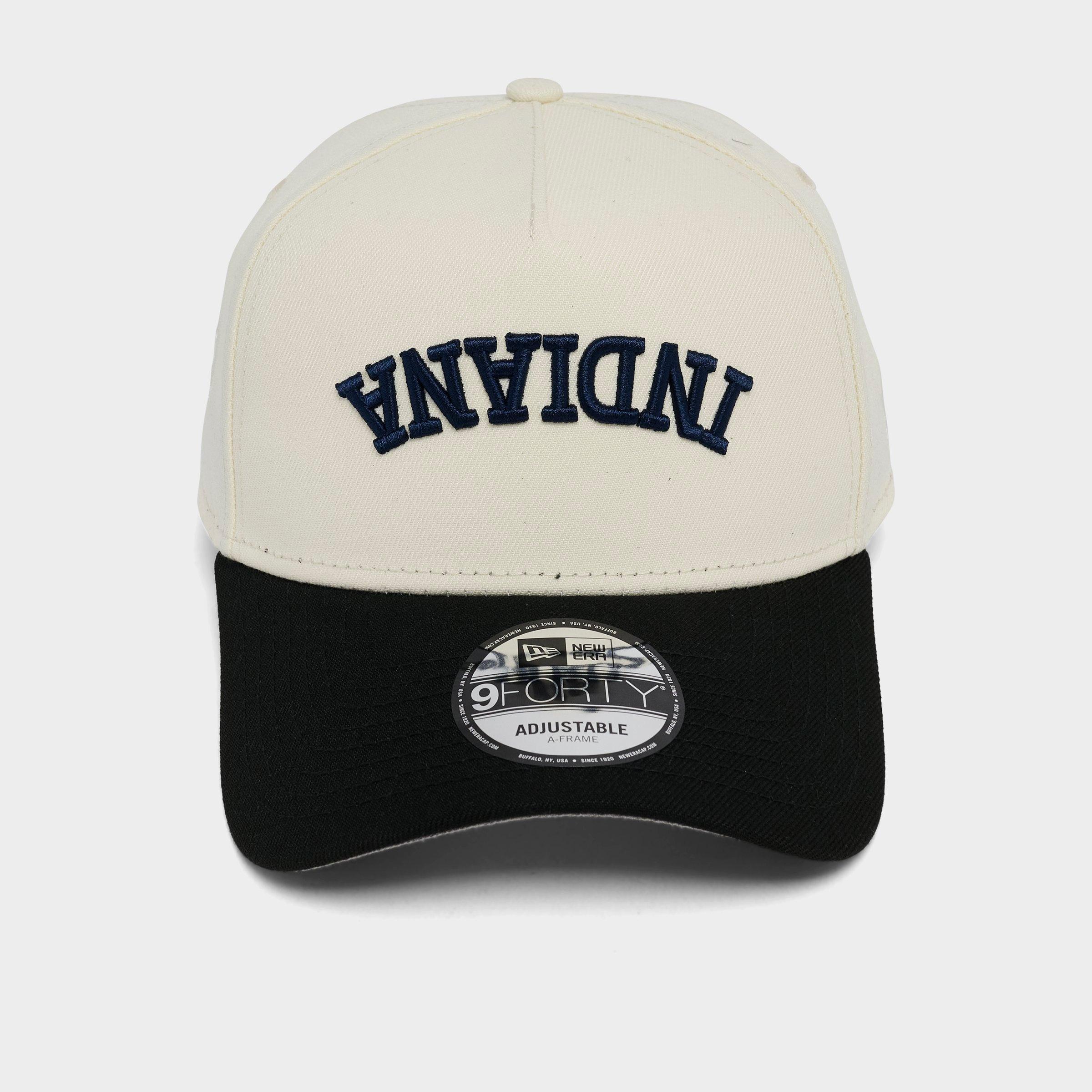 New Era Indiana Pacers NBA 9FORTY A-Frame Upside Down Wordmark Snapback Hat