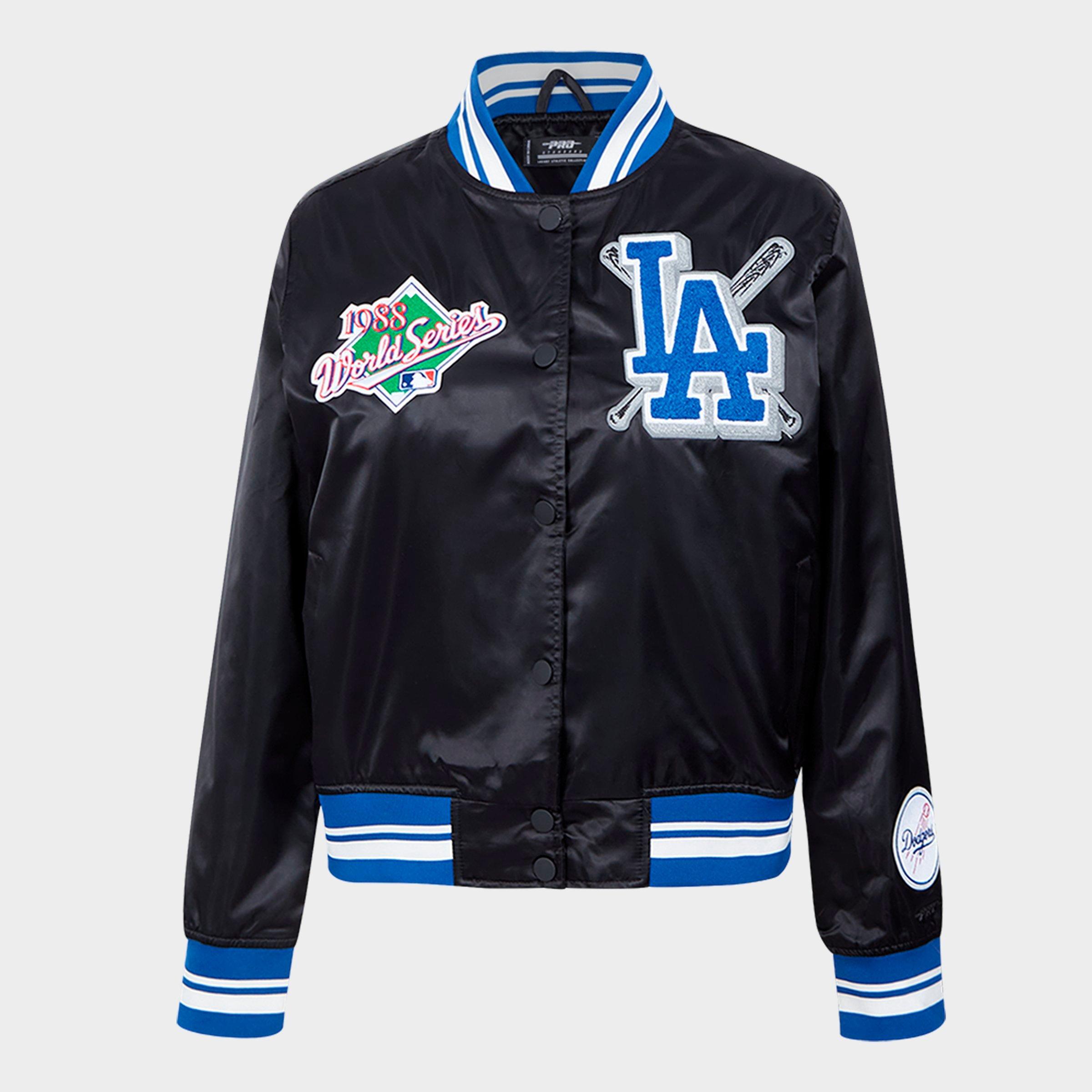 Pro Standard Los Angeles Dodgers MLB Mash Up Rib Satin Jacket