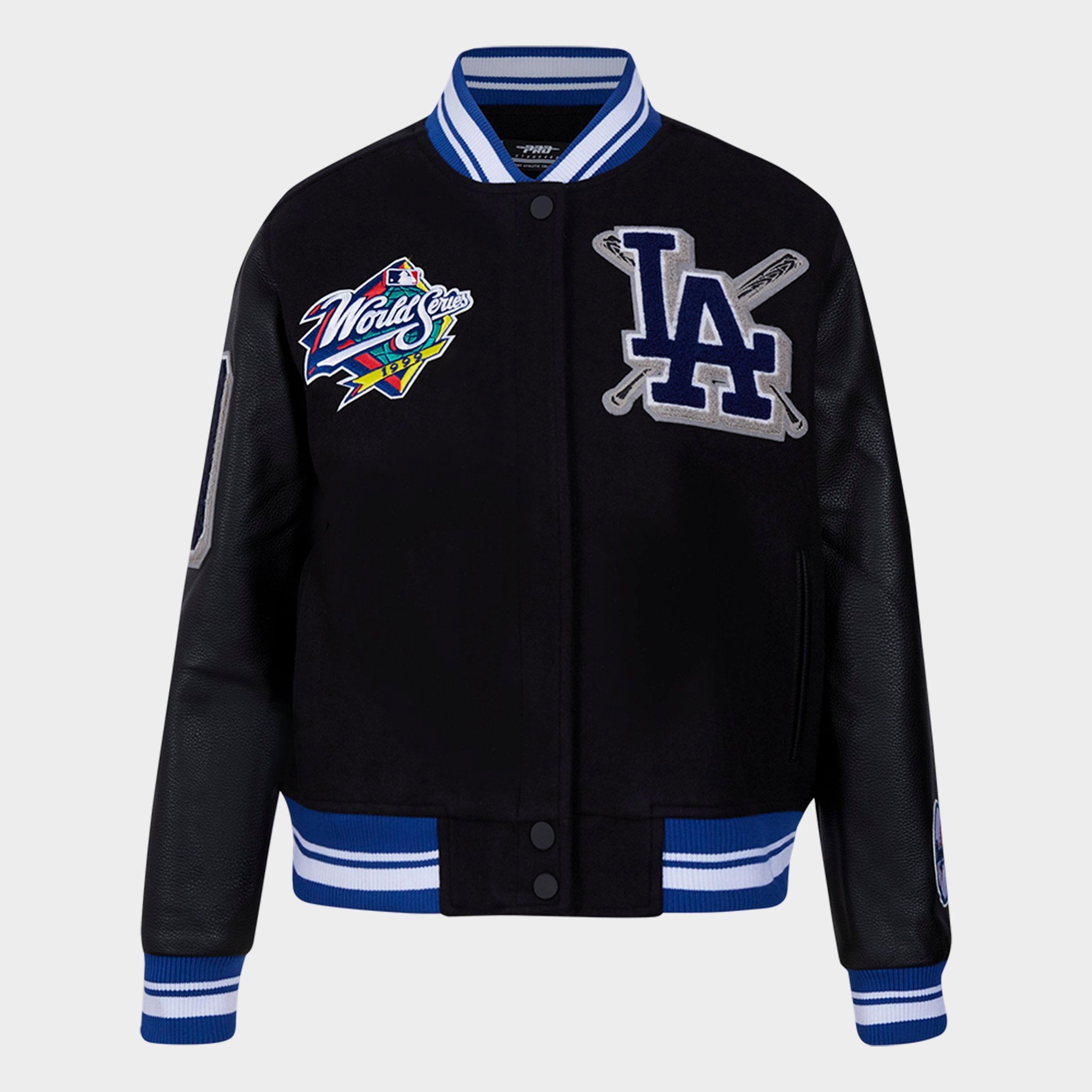 Pro Standard Los Angeles Dodgers MLB Mashup Rib Wool Varsity Jacket