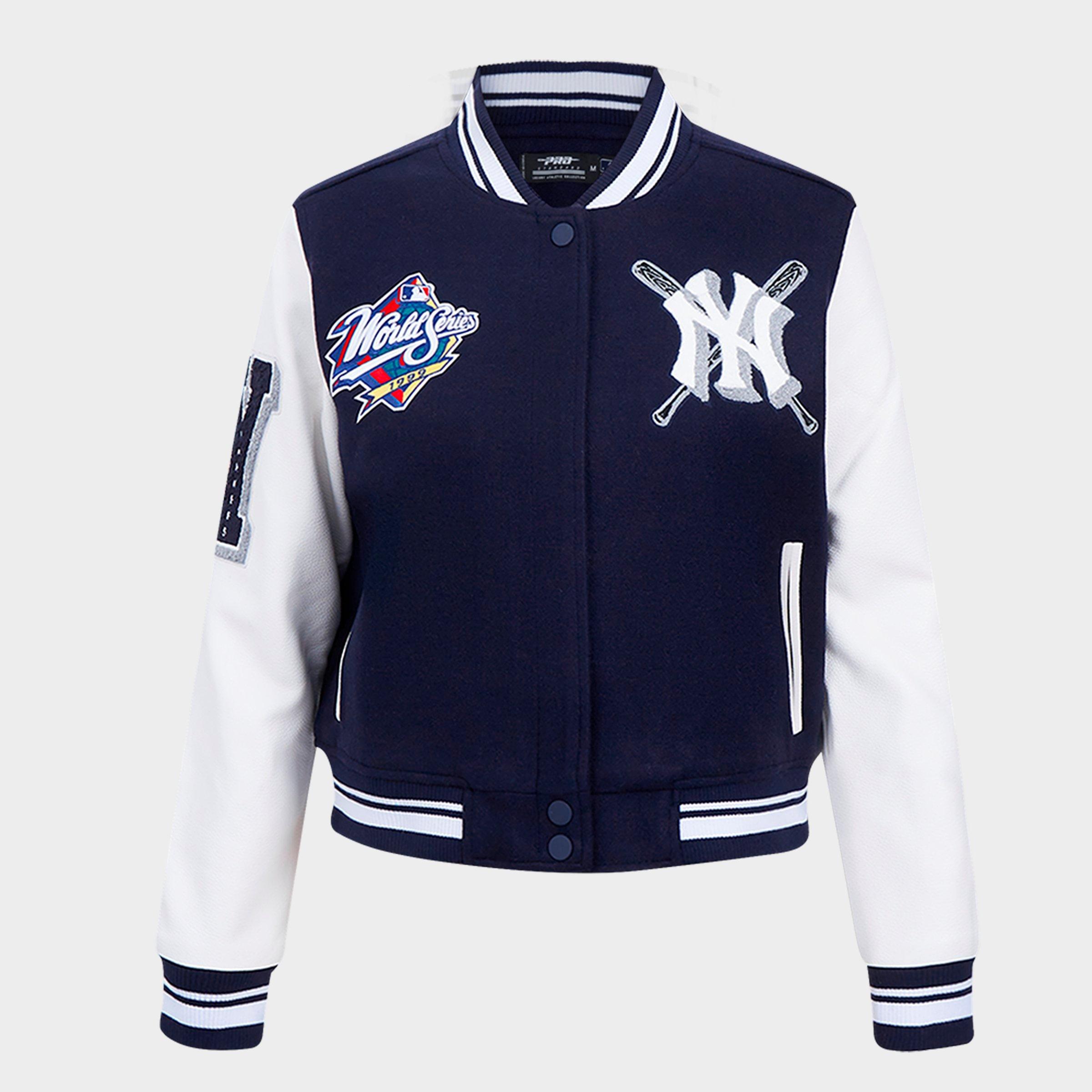 Pro Standard New York Yankees MLB Mash Up Rib Wool Varsity Jacket