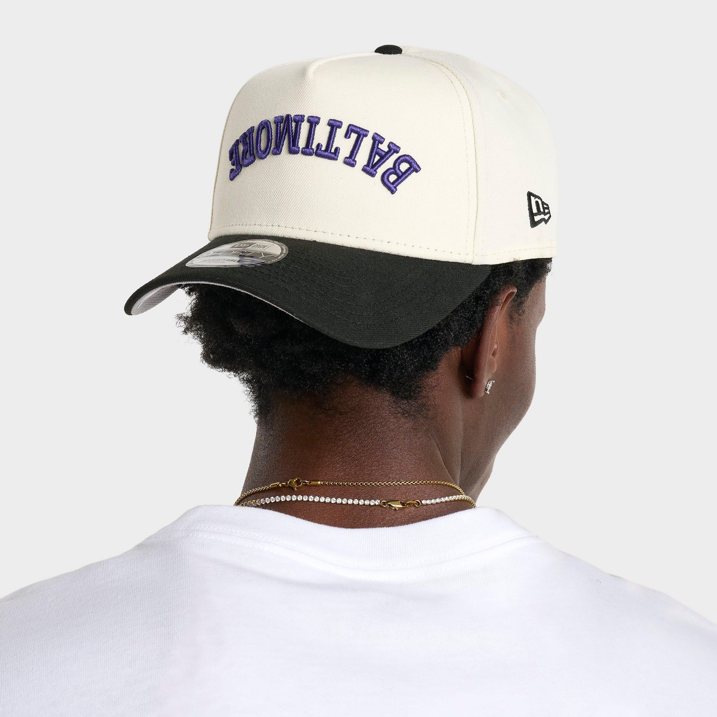 New Era Baltimore Upside Down 9FORTY A-Frame Snapback Hat