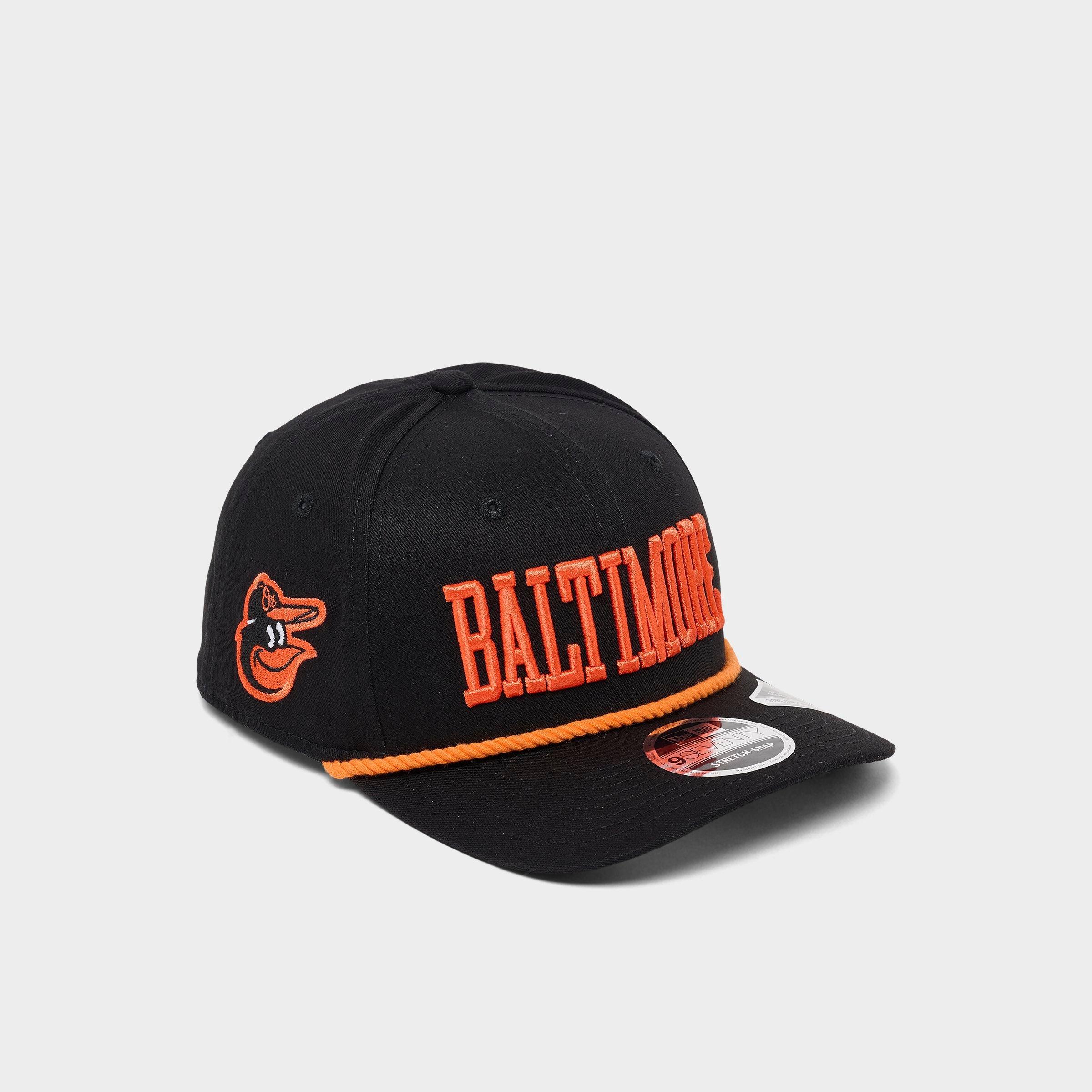 New Era Baltimore Orioles MLB City Connect 9SEVENTY Stretch-Snap Snapback Hat