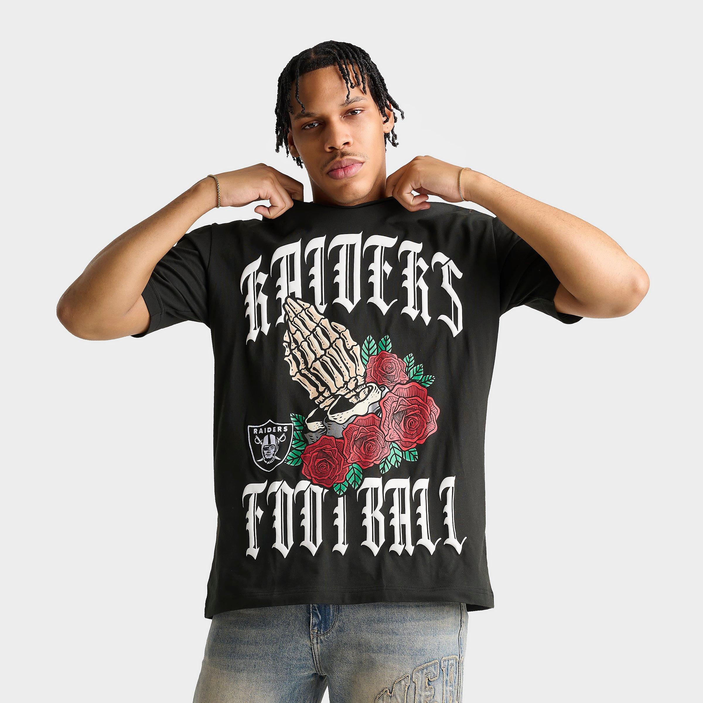 New Era Las Vegas Raiders NFL Roses Graphic T-Shirt