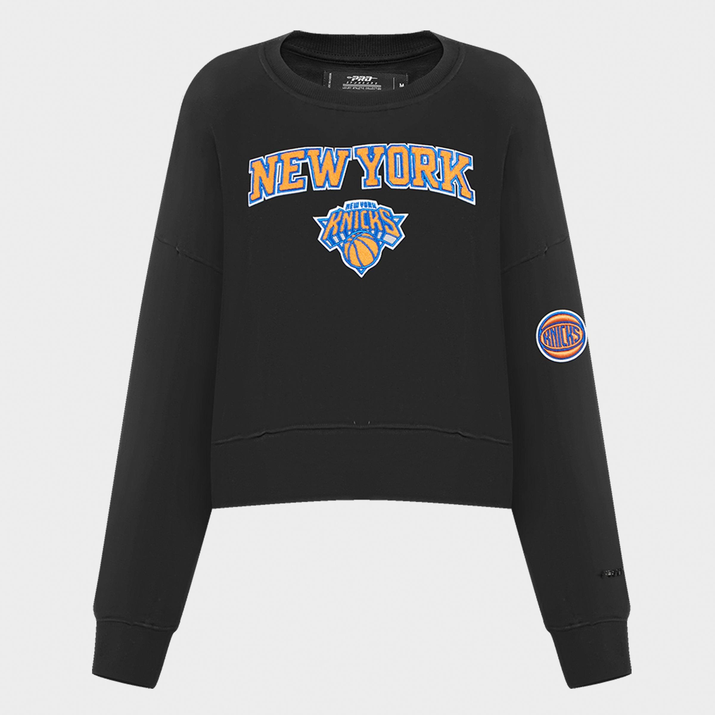 Pro Standard New York Knicks NBA Classic Fleece Crewneck Sweatshirt
