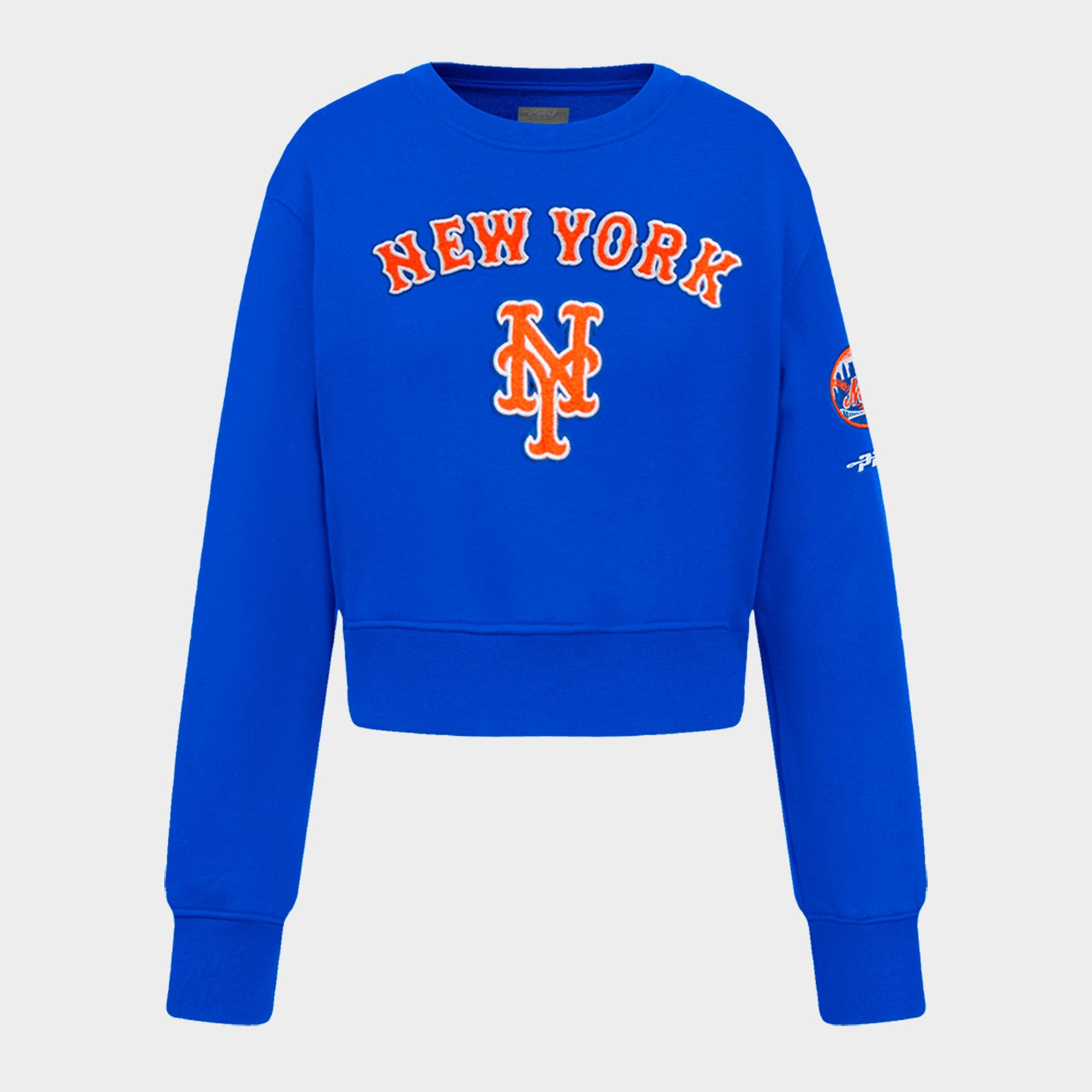 Pro Standard New York Mets MLB Classic Fleece Crewneck Sweatshirt