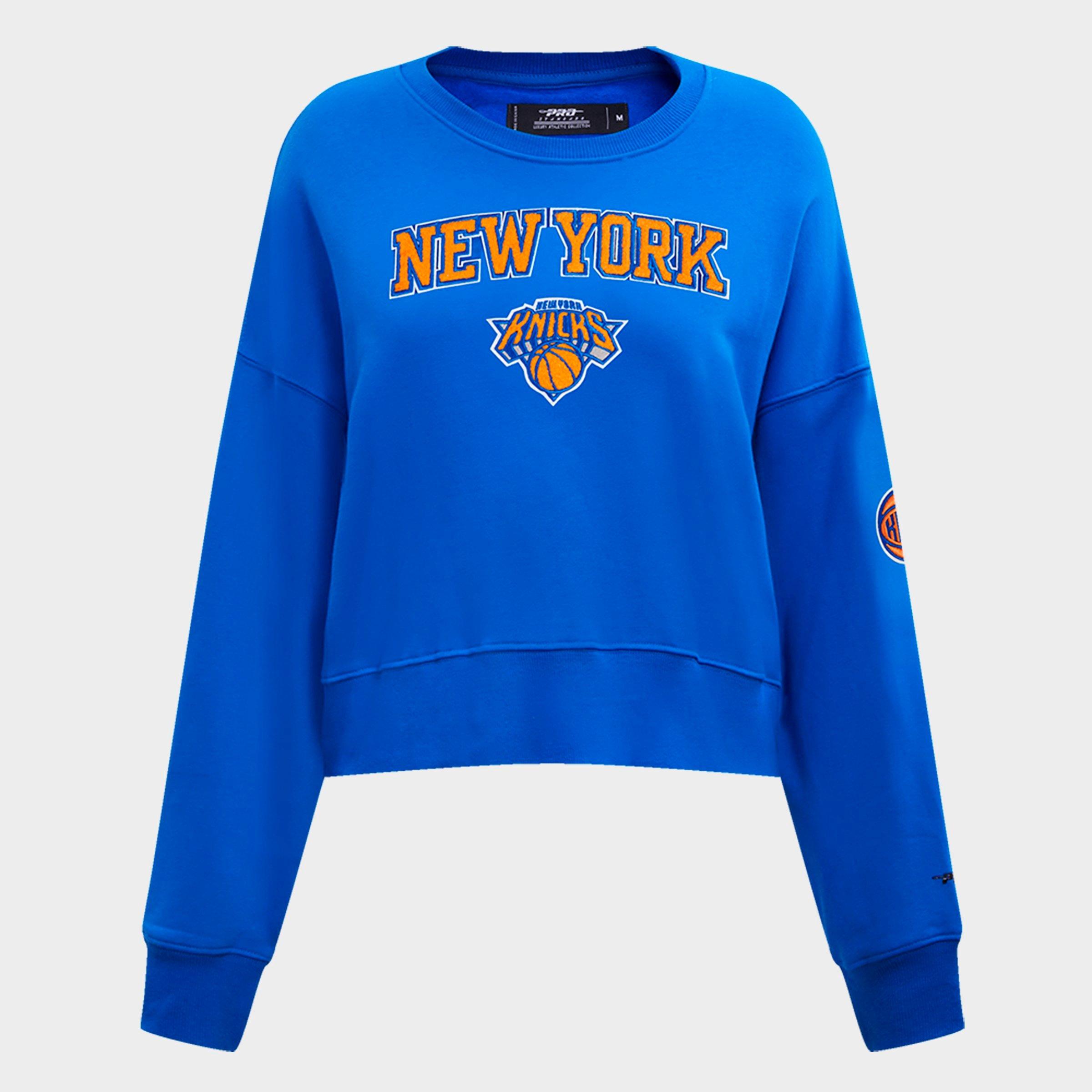 Pro Standard New York Knicks NBA Classic Fleece Crewneck Sweatshirt