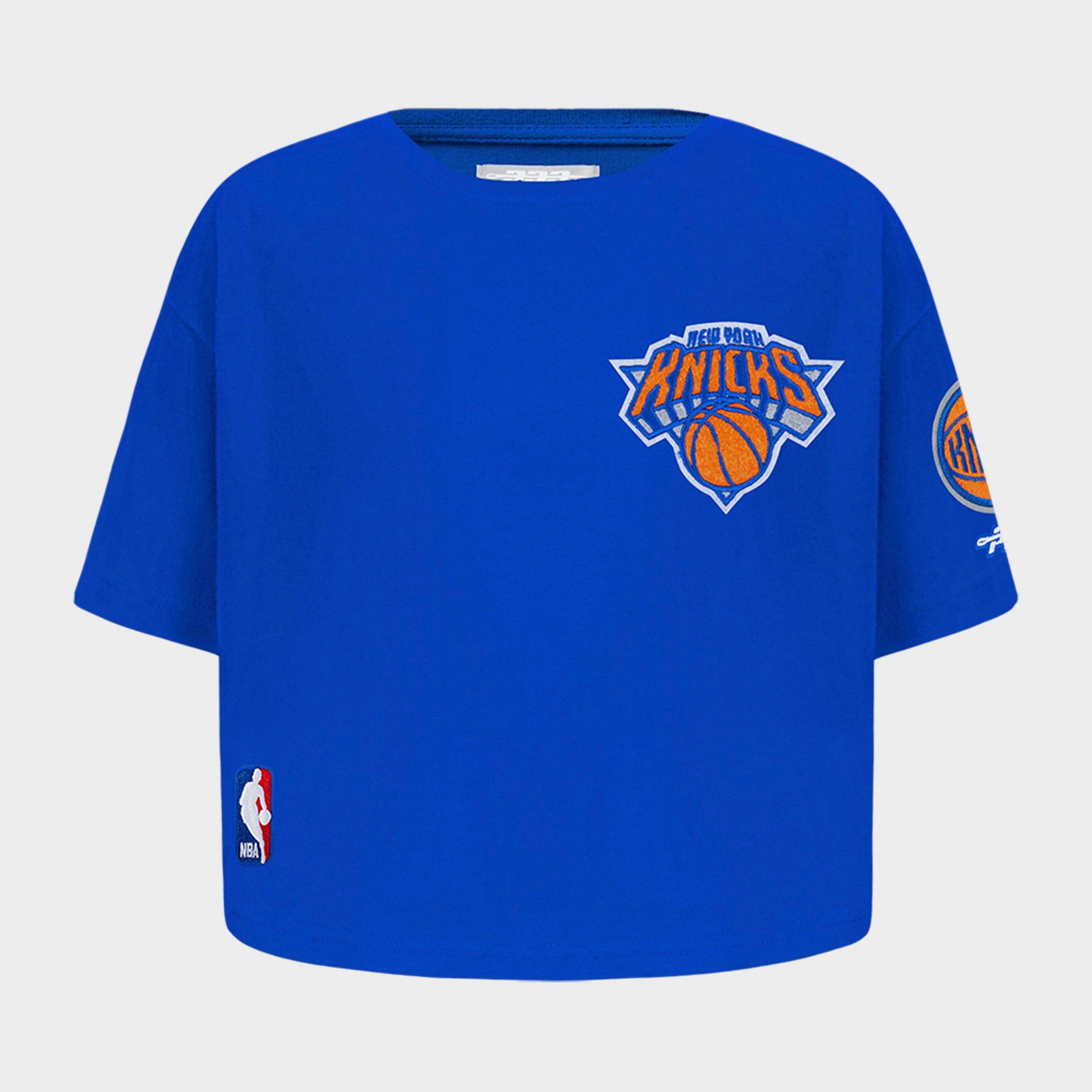 Pro Standard New York Knicks NBA Boxy Cropped T-Shirt