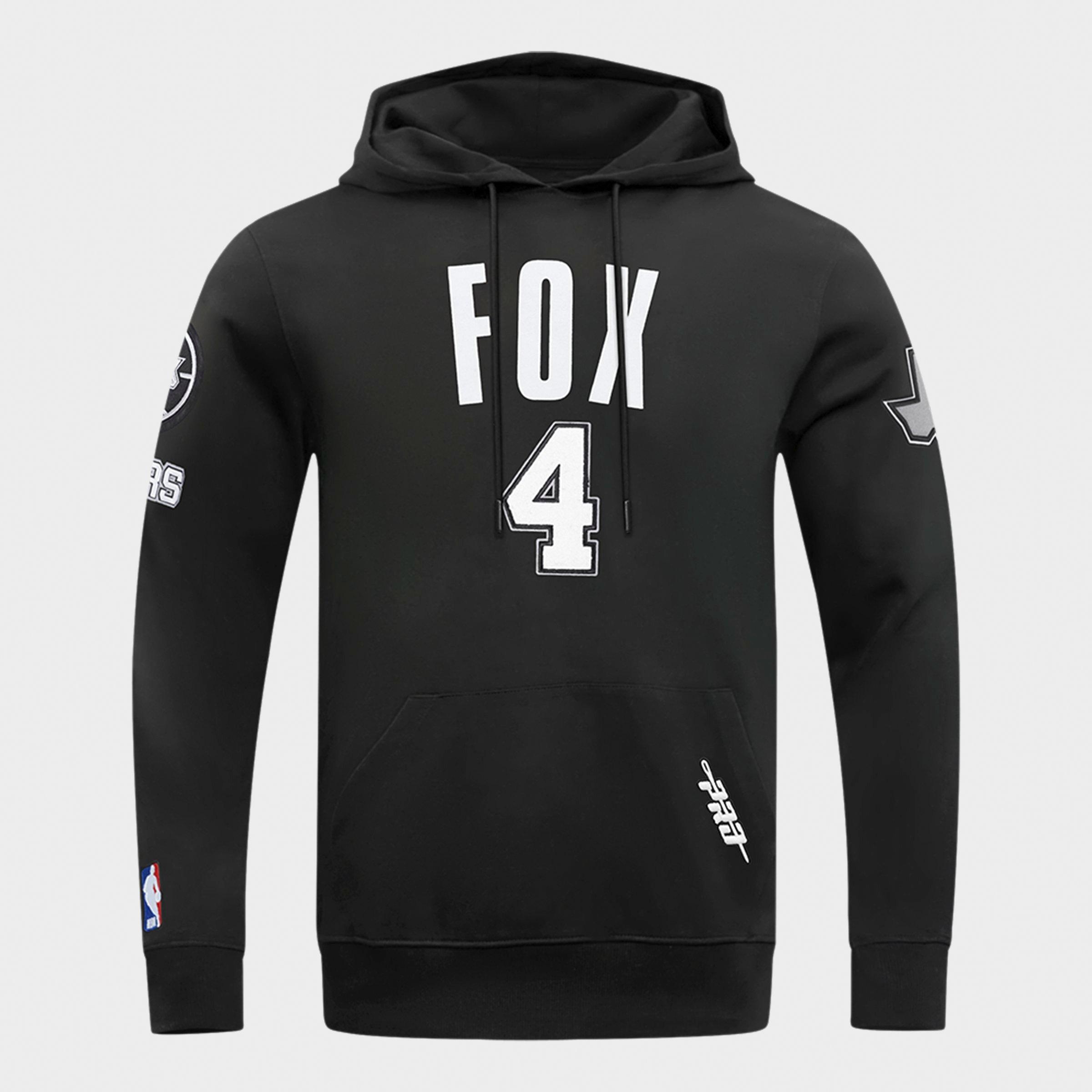 Pro Standard DeAaron Fox San Antonio Spurs NBA Name and Number Pullover Hoodie