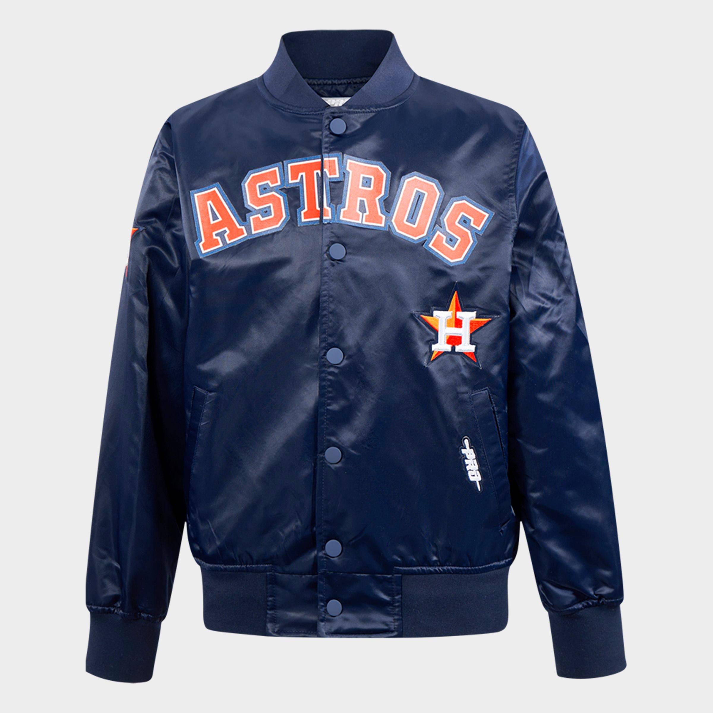 Pro Standard Houston Astros MLB Classic Baseball Satin Jacket