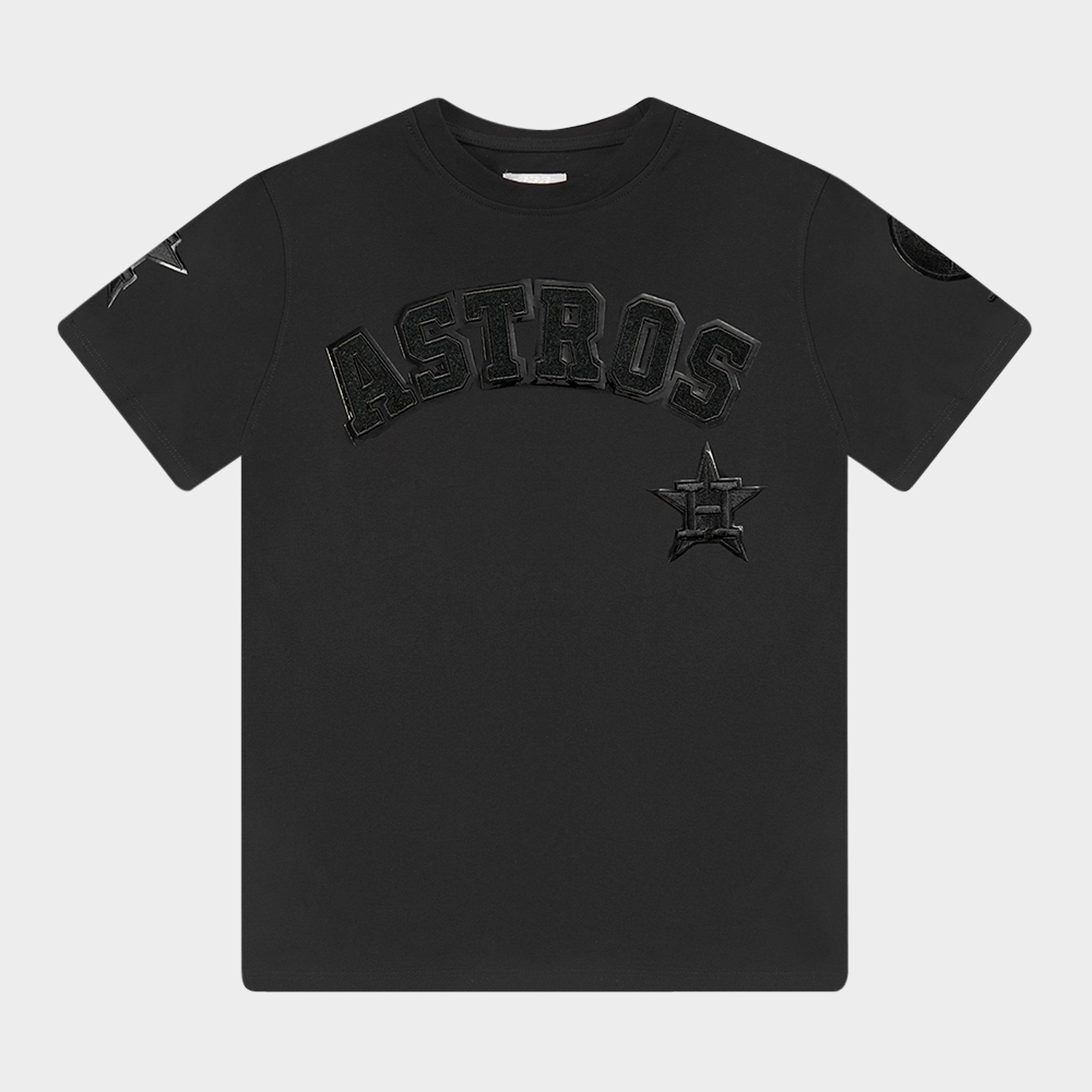 Pro Standard Houston Astros MLB Triple Black Classic T-Shirt