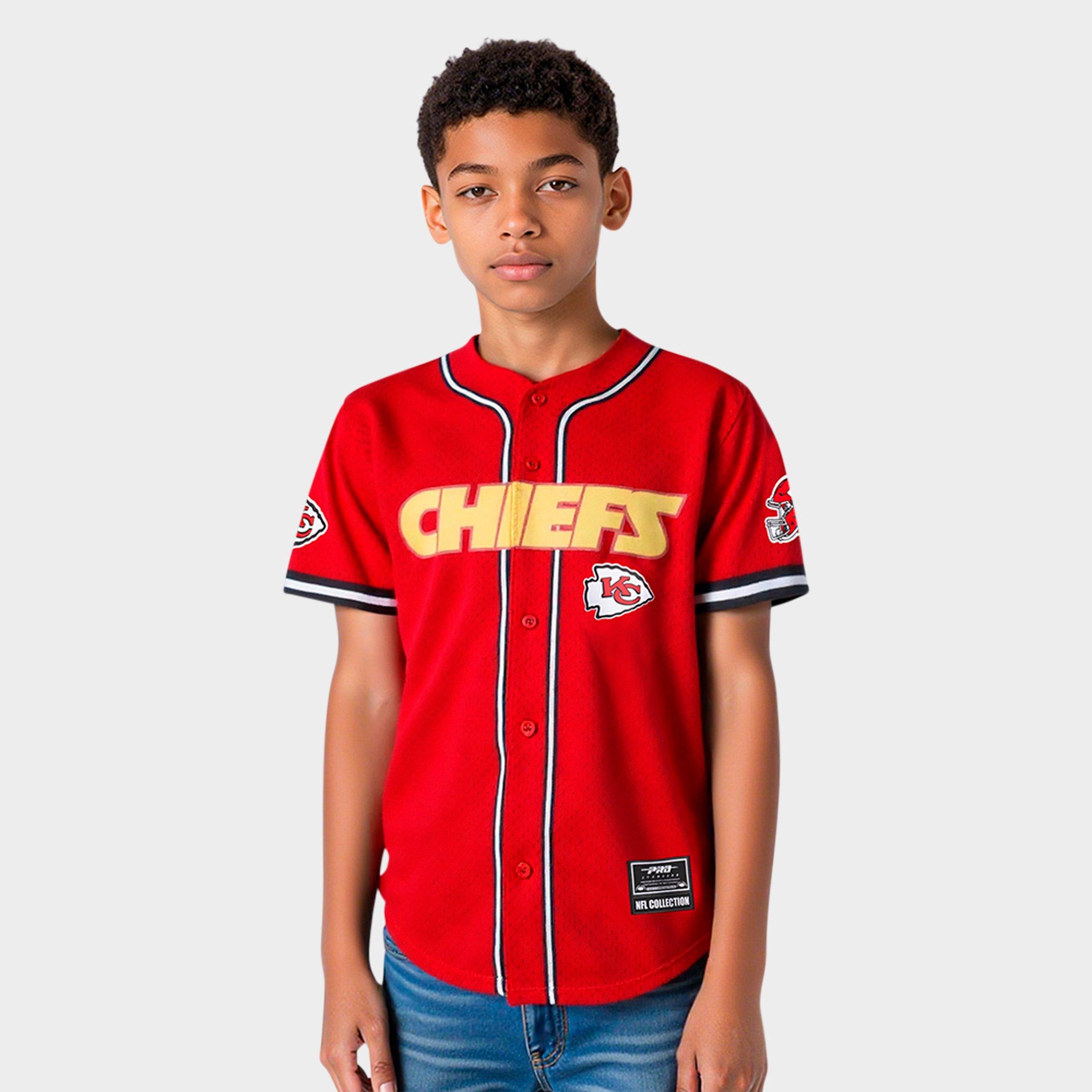 Pro Standard Kansas City Chiefs NFL Mesh Button Down Shirt