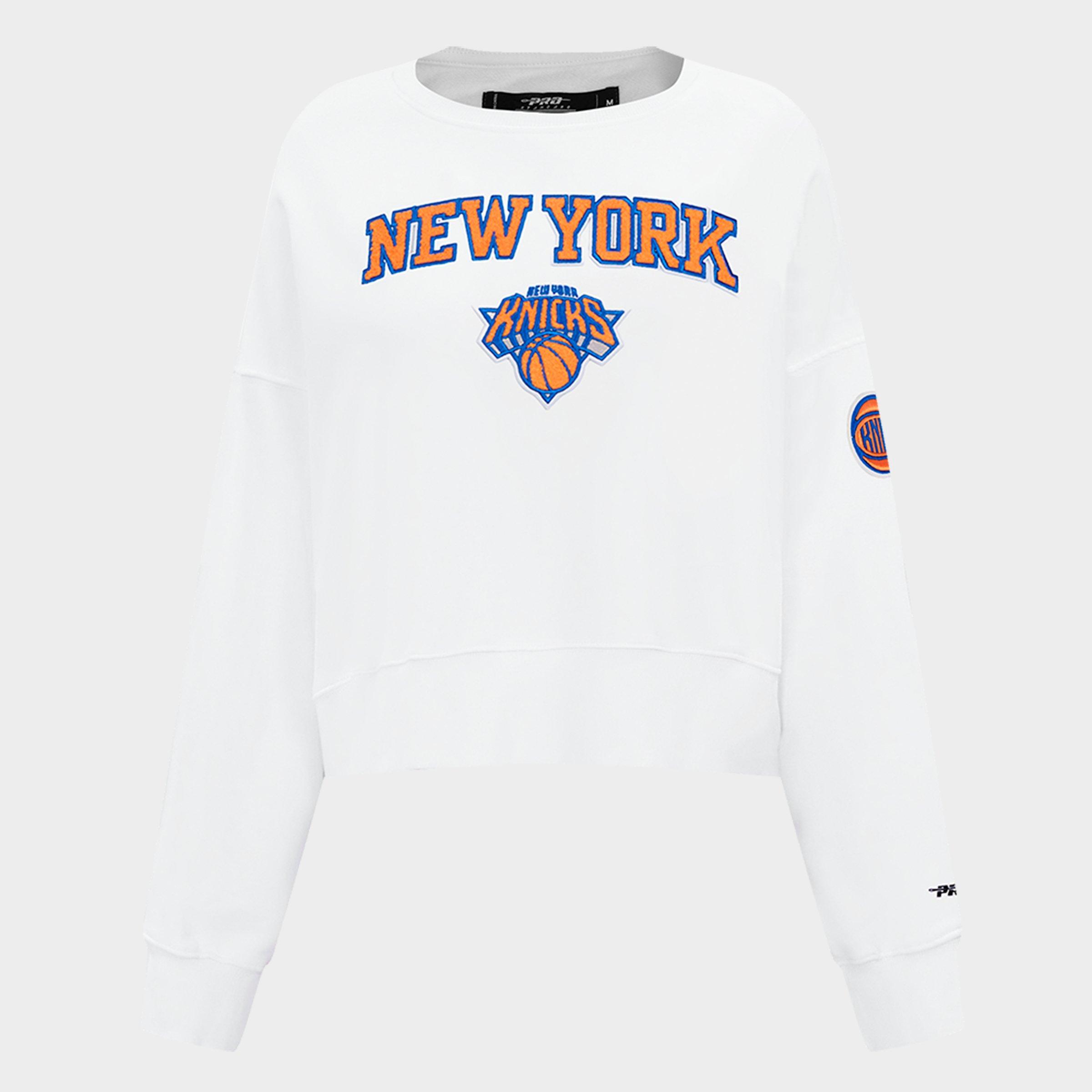 Pro Standard New York Knicks NBA Classic Fleece Crewneck Sweatshirt