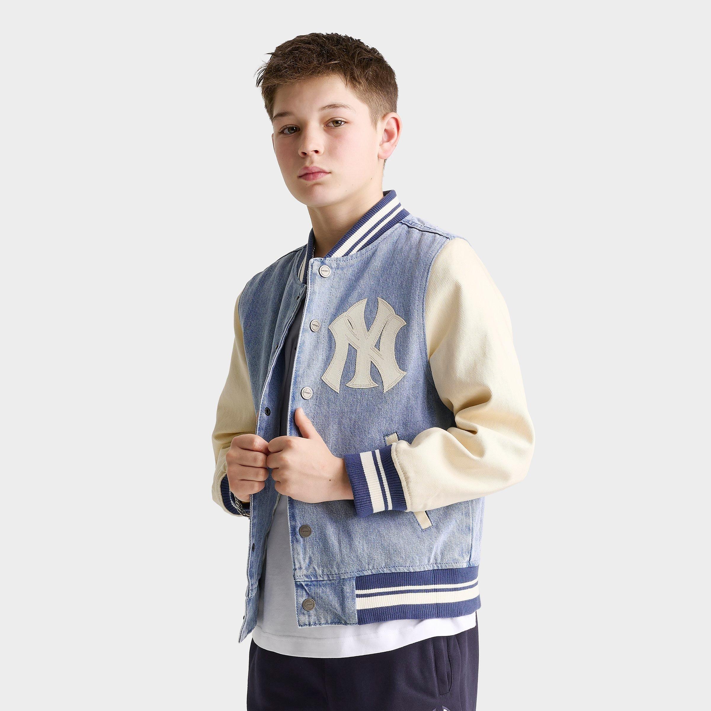 Pro Standard New York Yankees MLB Denim Varsity Jacket