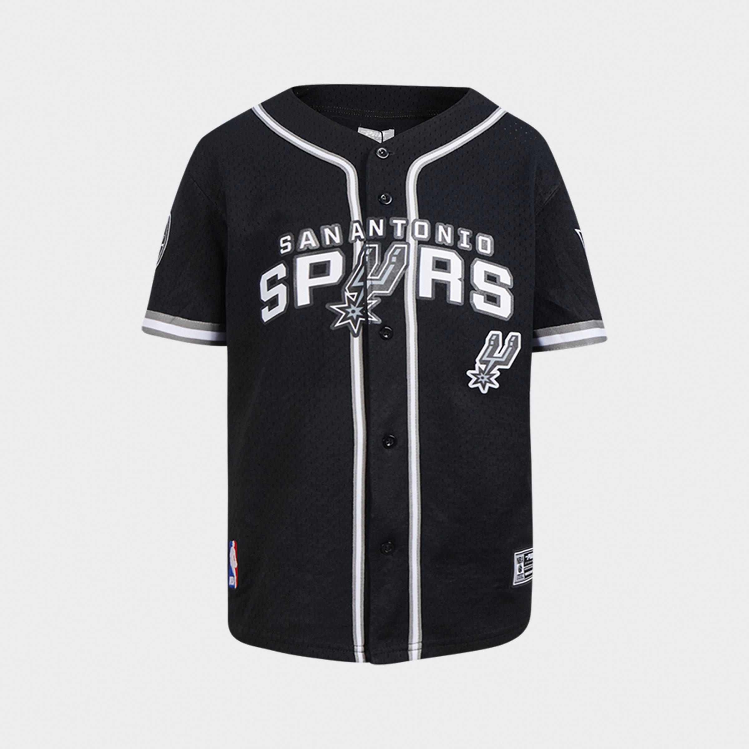 Pro Standard San Antonio Spurs NBA Mesh Button Down T-Shirt