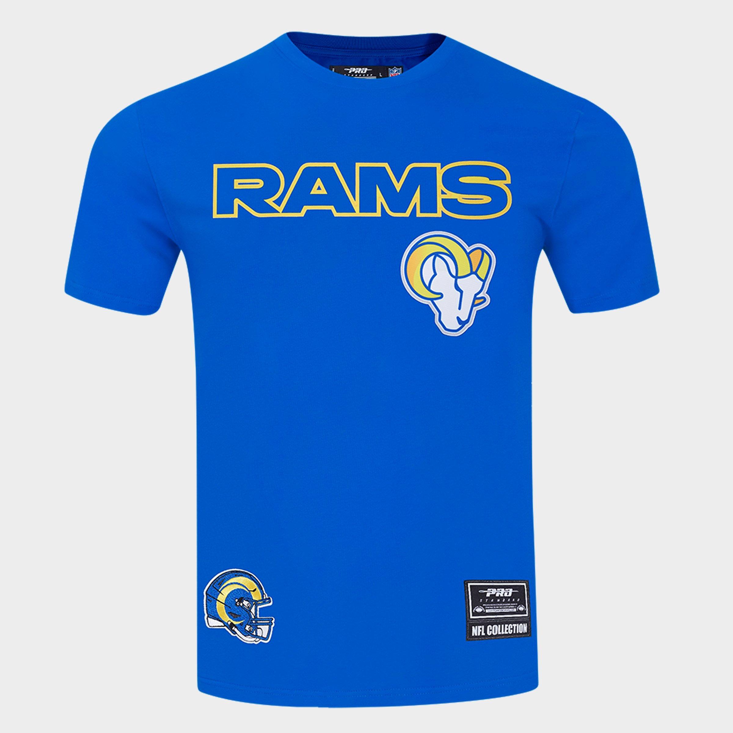 Pro Standard Los Angeles Rams NFL Classic Mesh Striped T-Shirt