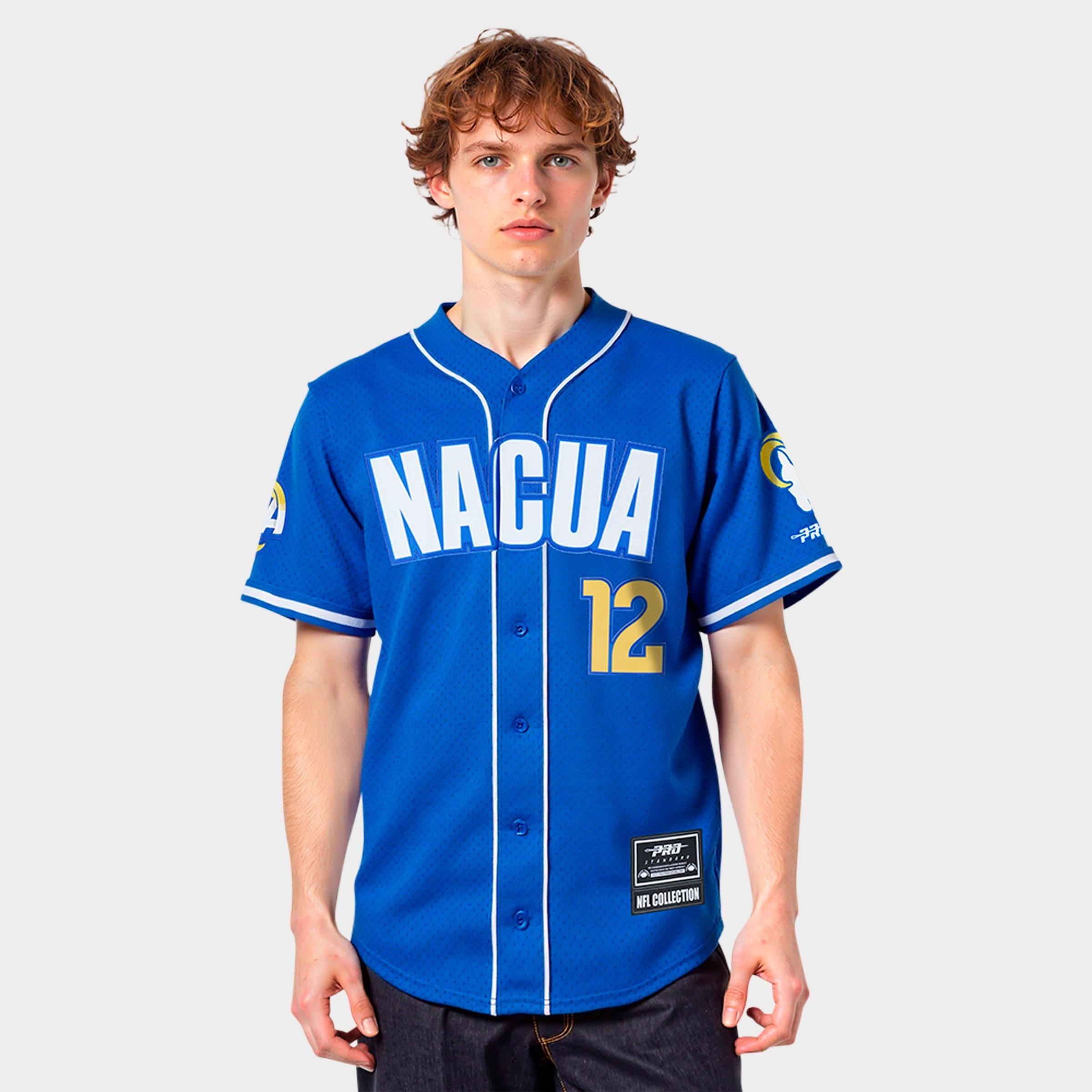 Pro Standard Los Angeles Rams NFL Puka Nacua Mesh Baseball Jersey