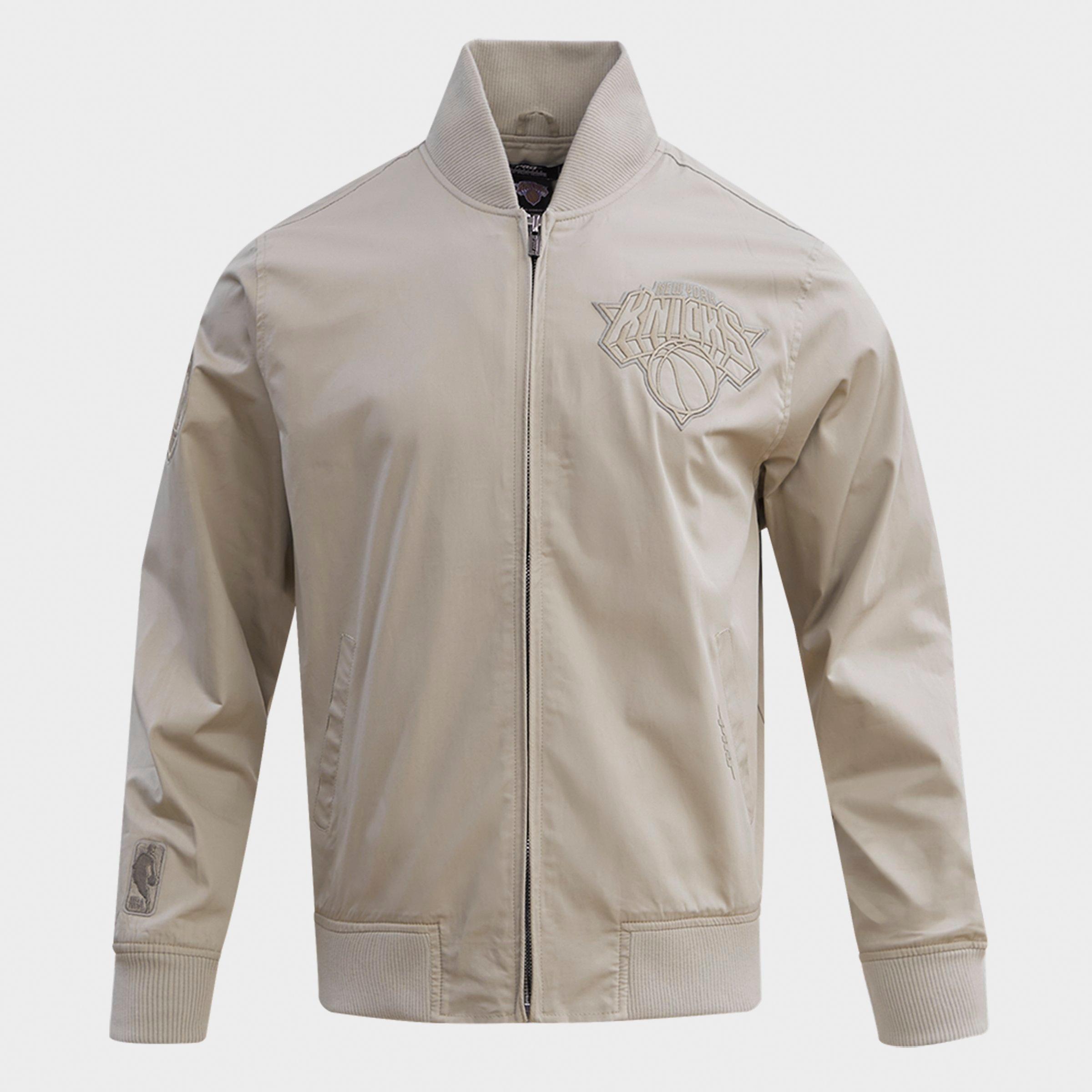 Pro Standard New York Knicks NBA Neutral Twill Jacket