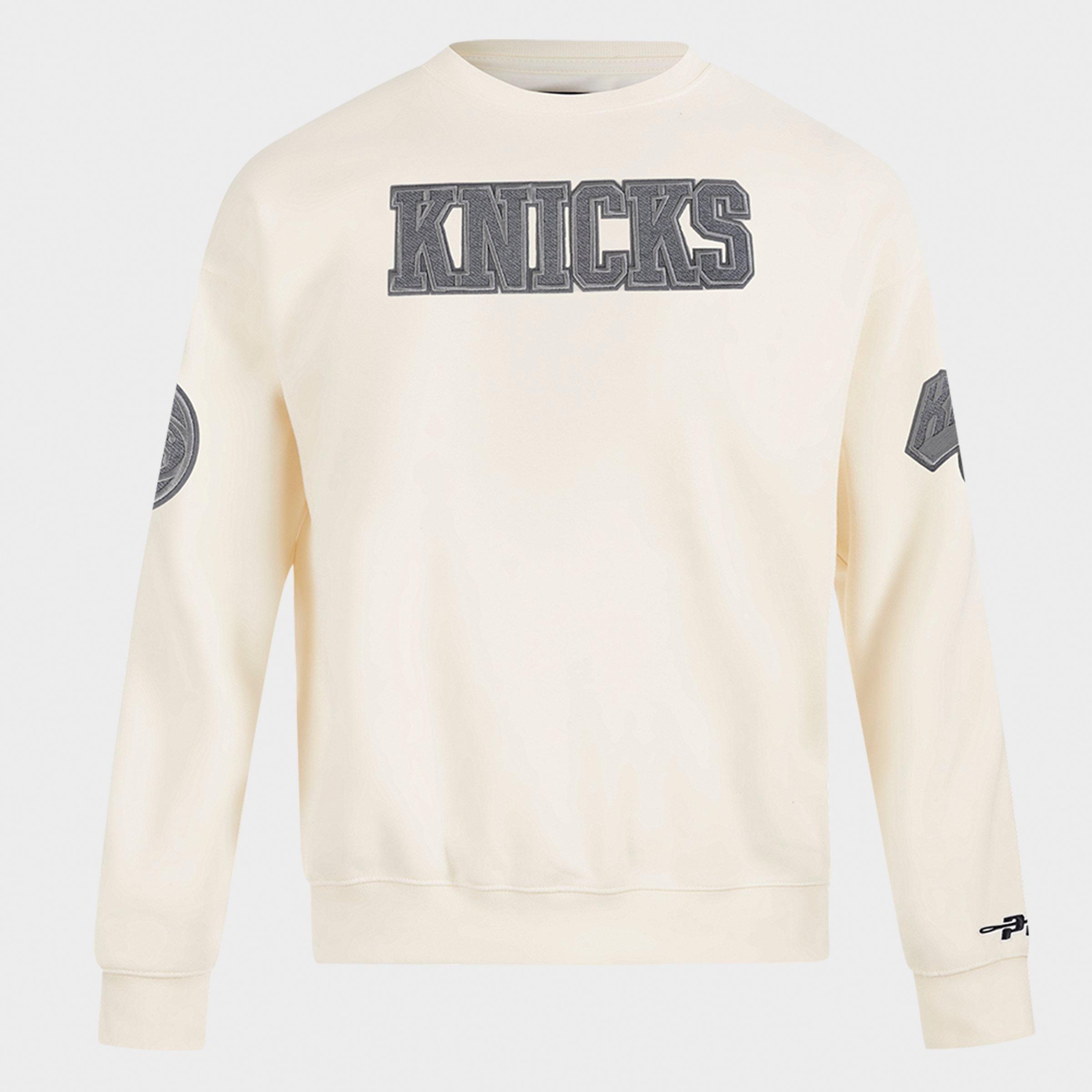 Pro Standard New York Knicks NBA Reverse French Terry Crewneck Sweatshirt