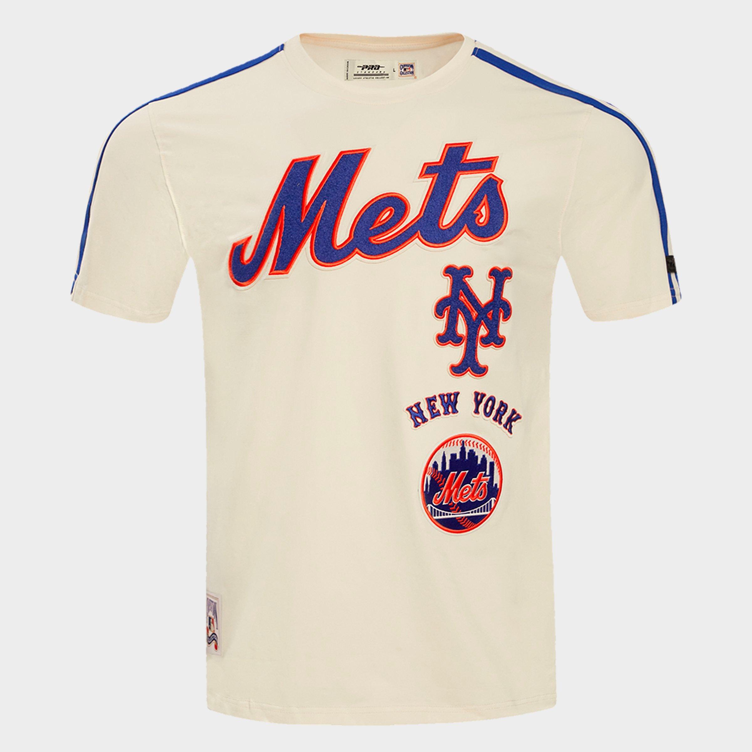 Pro Standard New York Mets MLB Retro Classic Striped T-Shirt