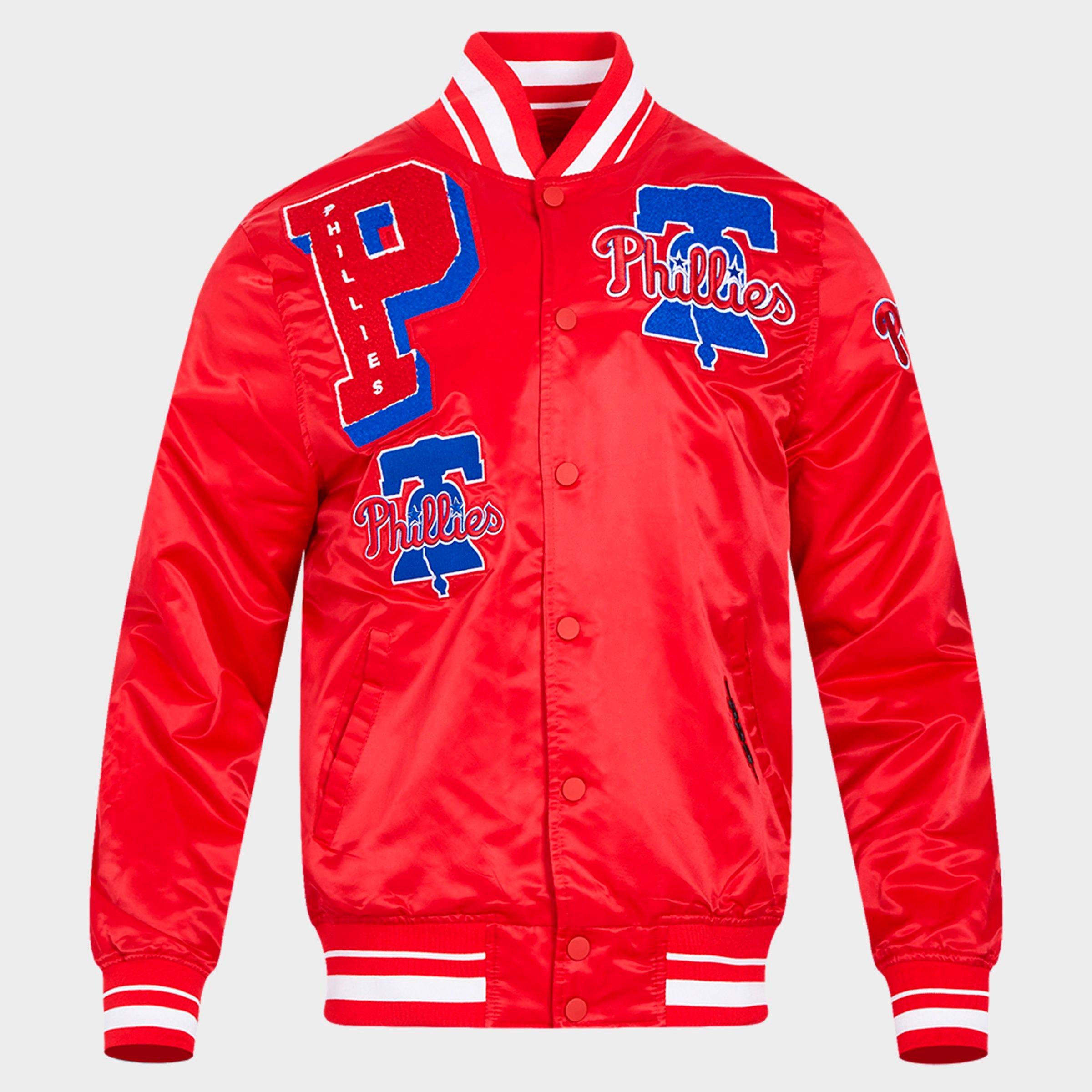 Pro Standard Philadelphia Phillies MLB Mashup Rib Satin Jacket