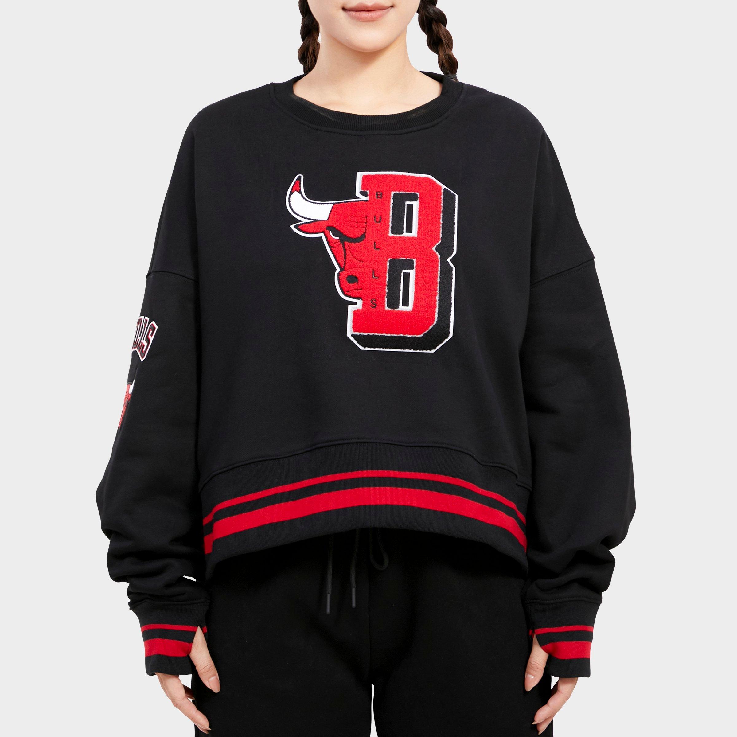 Pro Standard Chicago Bulls NBA Mashup Rib Crewneck Sweatshirt