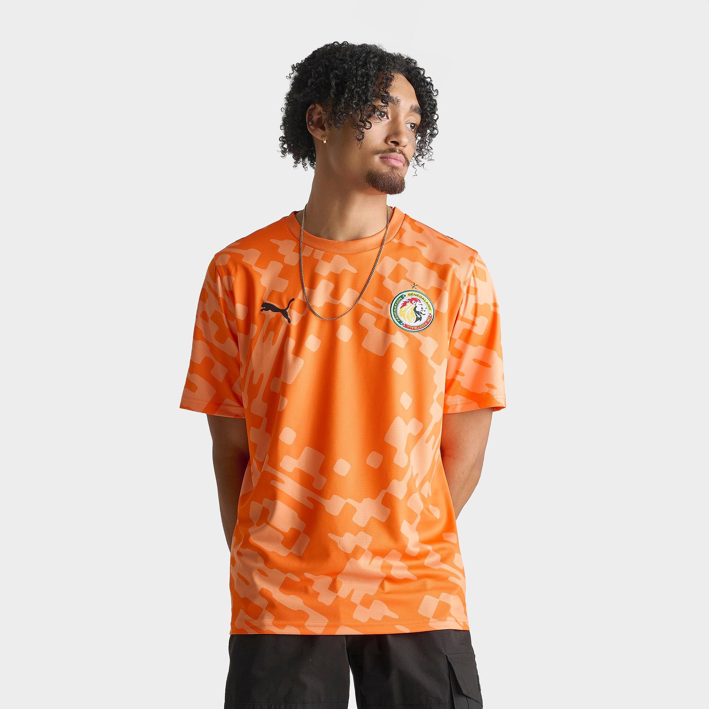 Puma x Salehe Bembury Senegal Short-Sleeve Goalkeeper Soccer Jersey