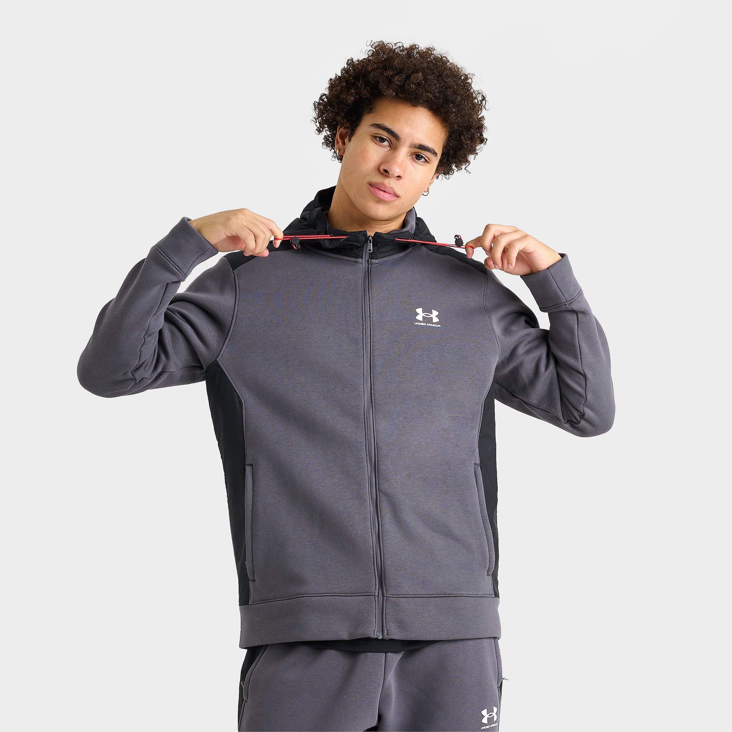 Under Armour Icon Fleece Blocked Full-Zip Hoodie