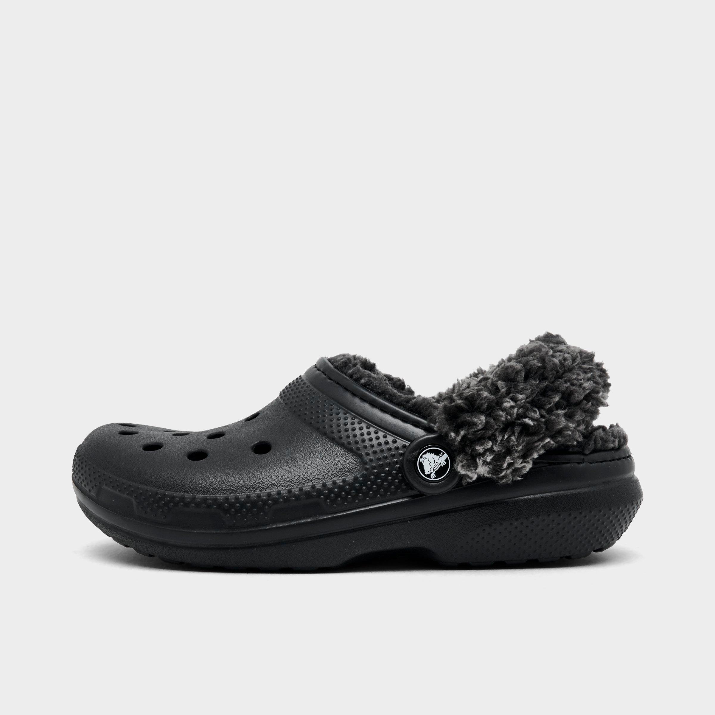 Crocs Classic Fleece-Lined Clog Shoes