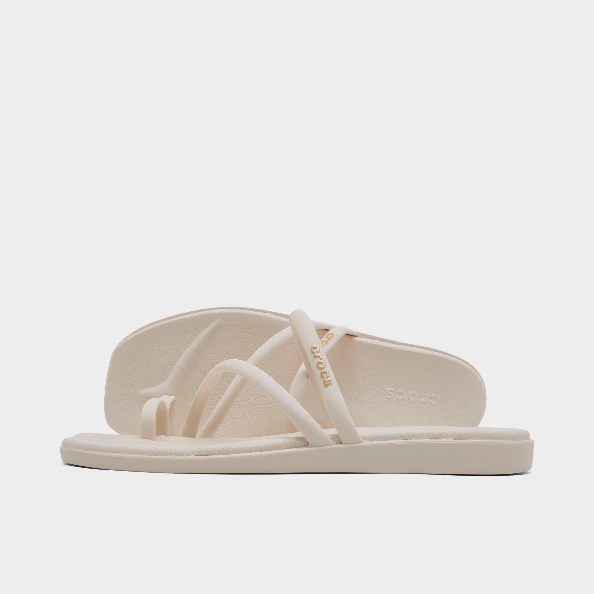Crocs Miami Metallic Toe Loop Sandals