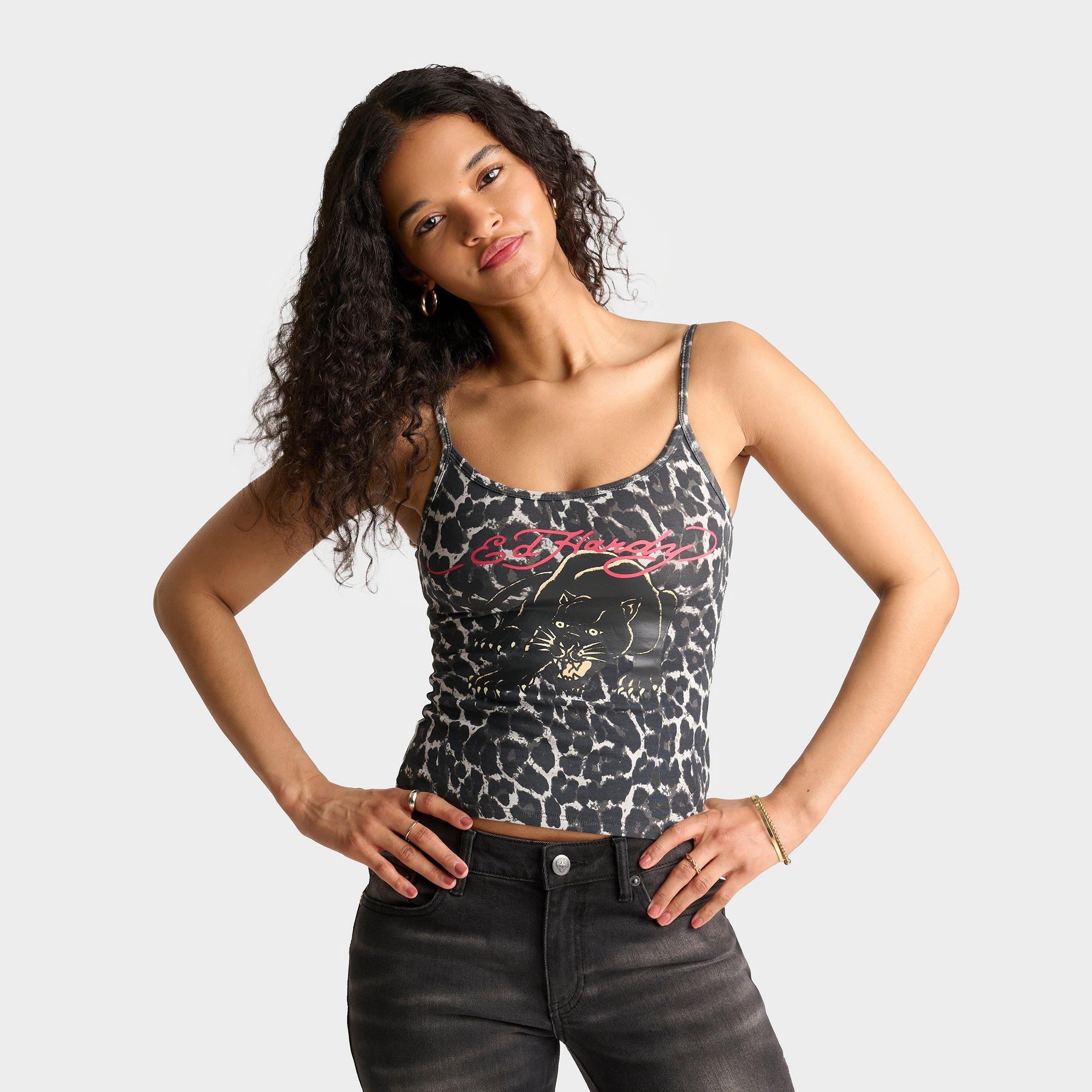 Ed Hardy Panther Cami Tank Top