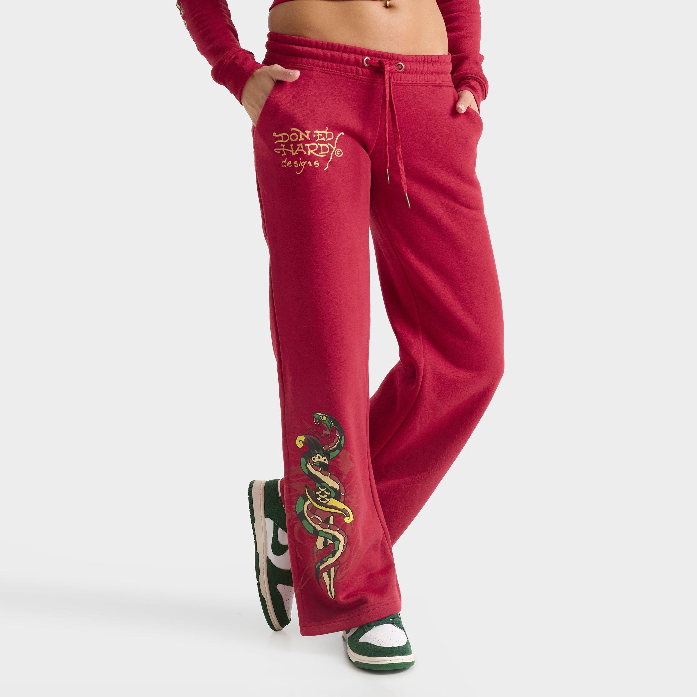 Ed Hardy Eagle Fleece Jogger Pants