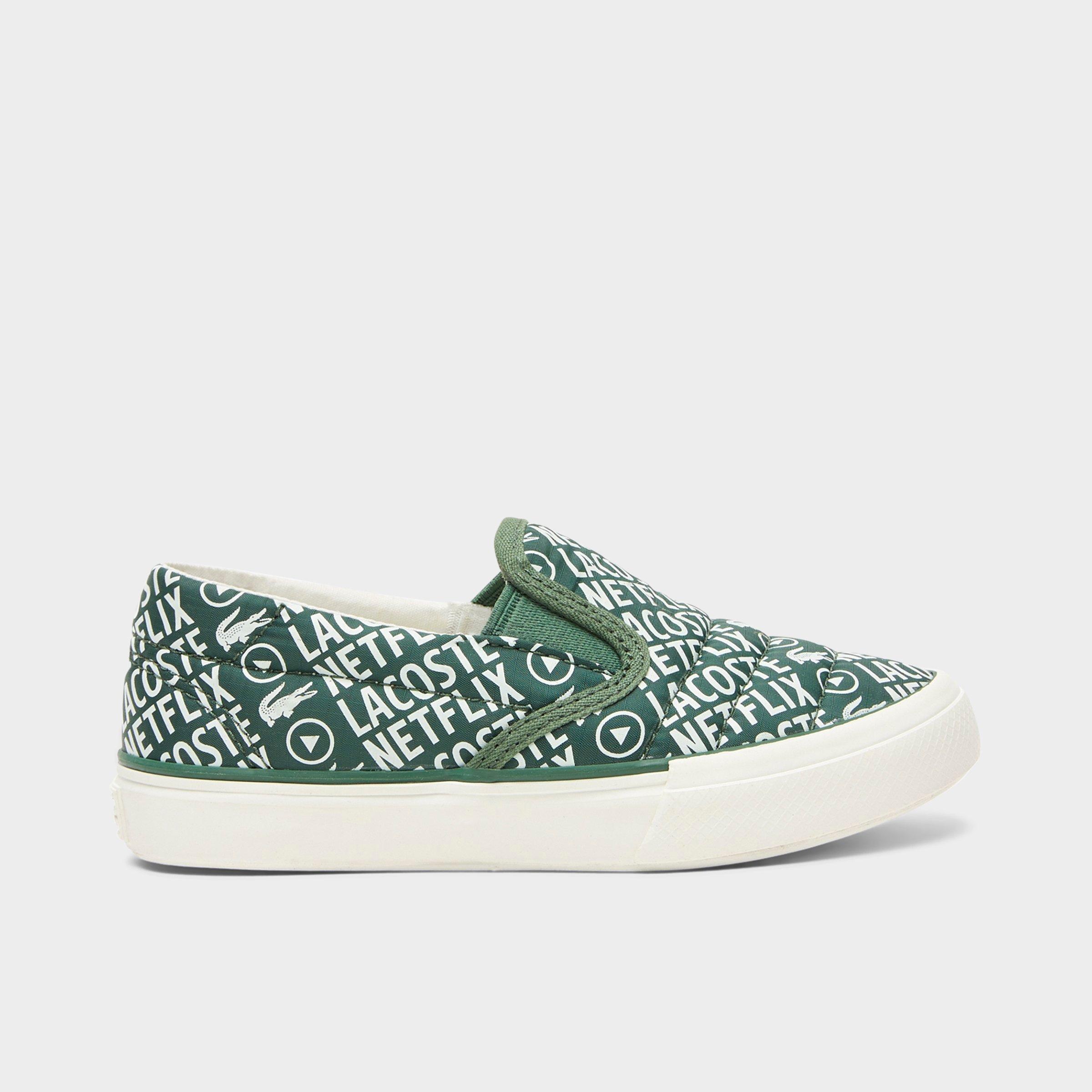 Lacoste x Netflix Jump Serve Slip-On Casual Sneakers
