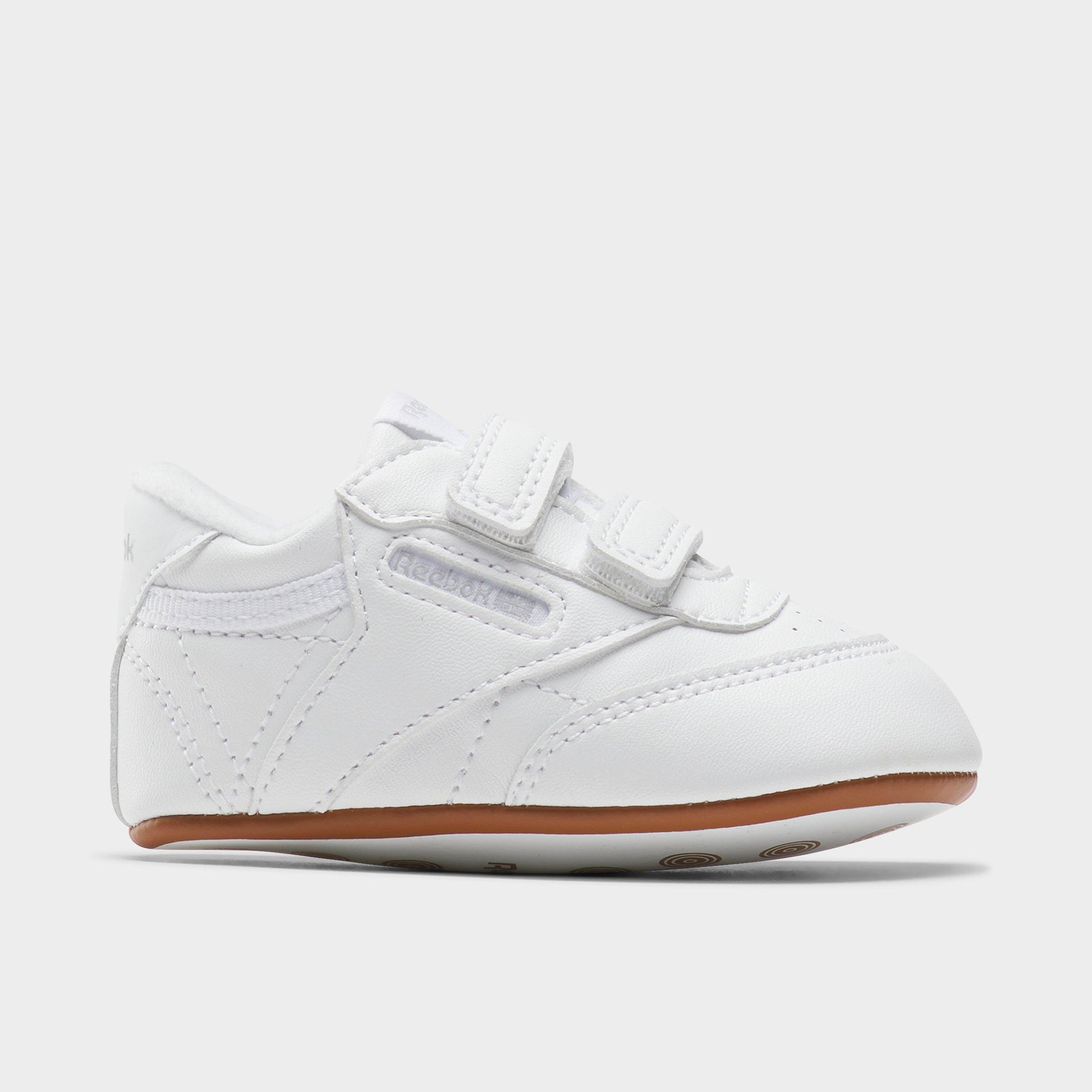 Reebok Club C Stretch Lace Crib Shoes