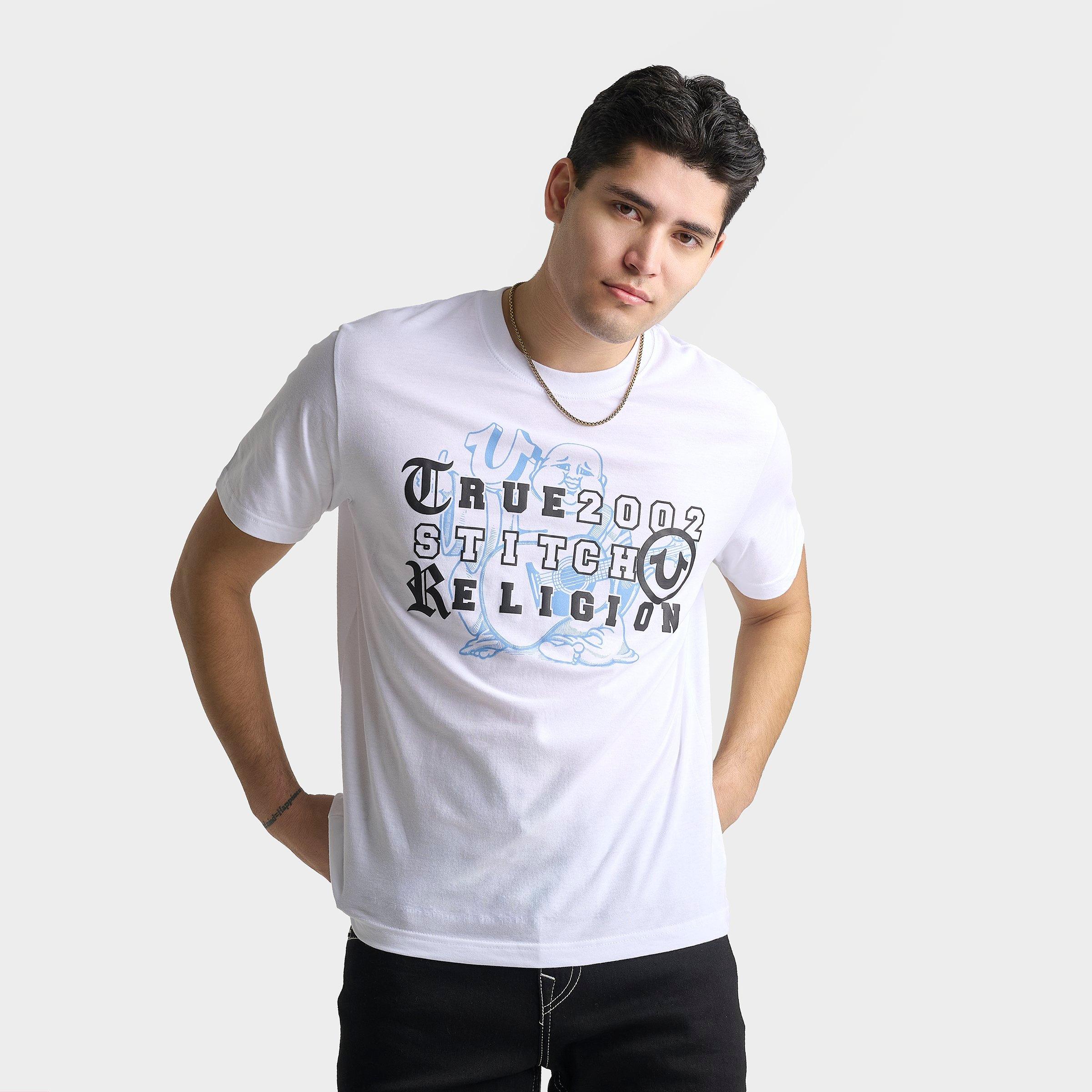 True Religion Buddha Letters T-Shirt