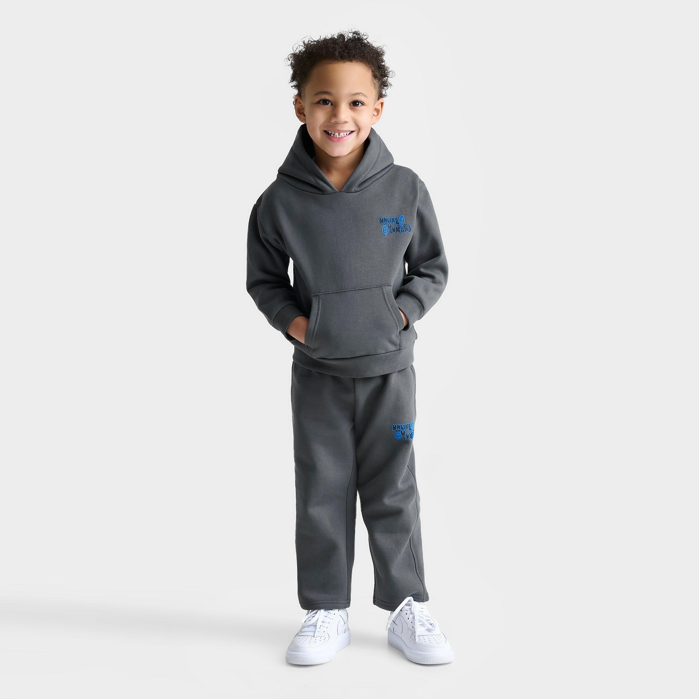 Unlike Humans Never Look Back Pullover Hoodie and Sweatpants Set