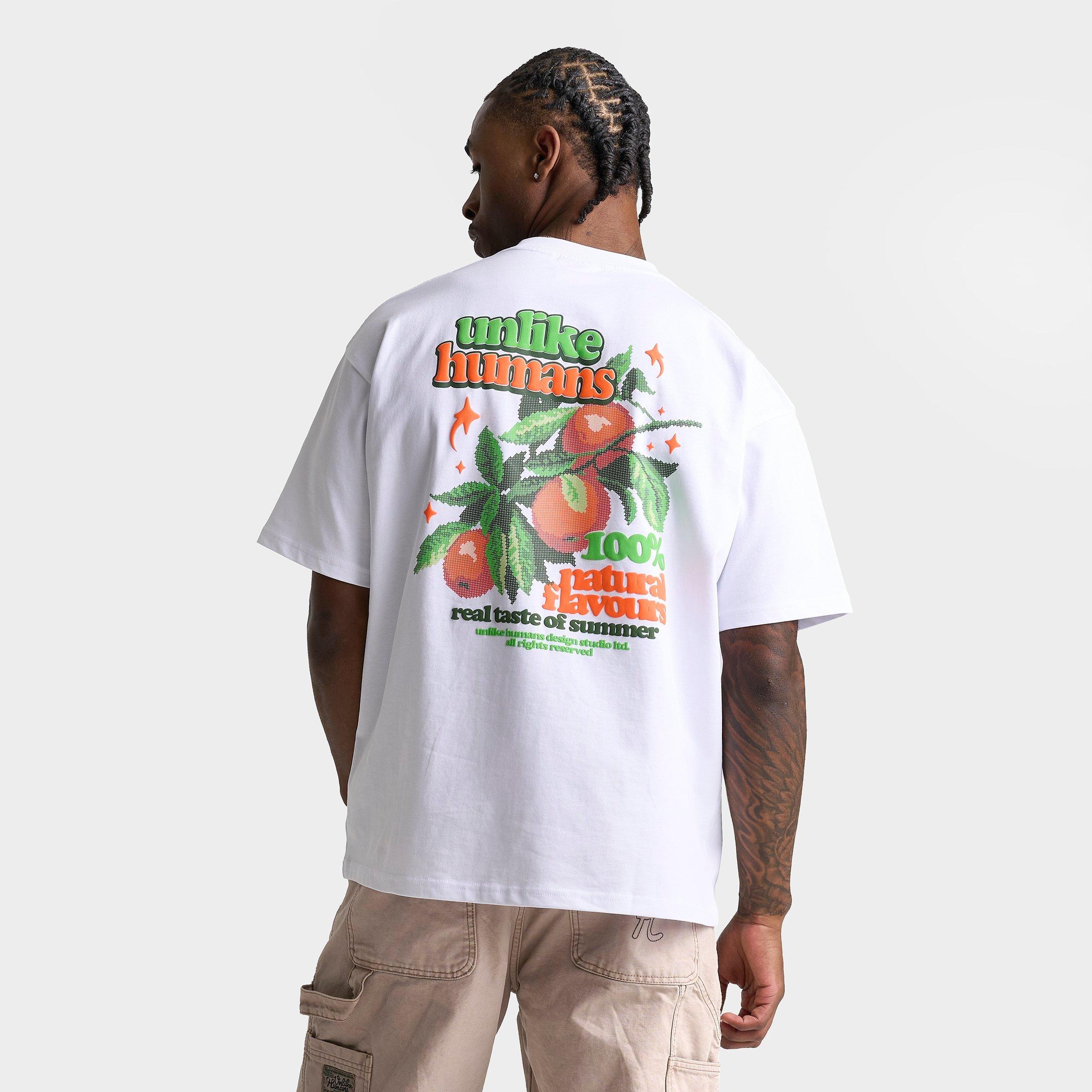 Unlike Humans Tangerine Graphic T-Shirt