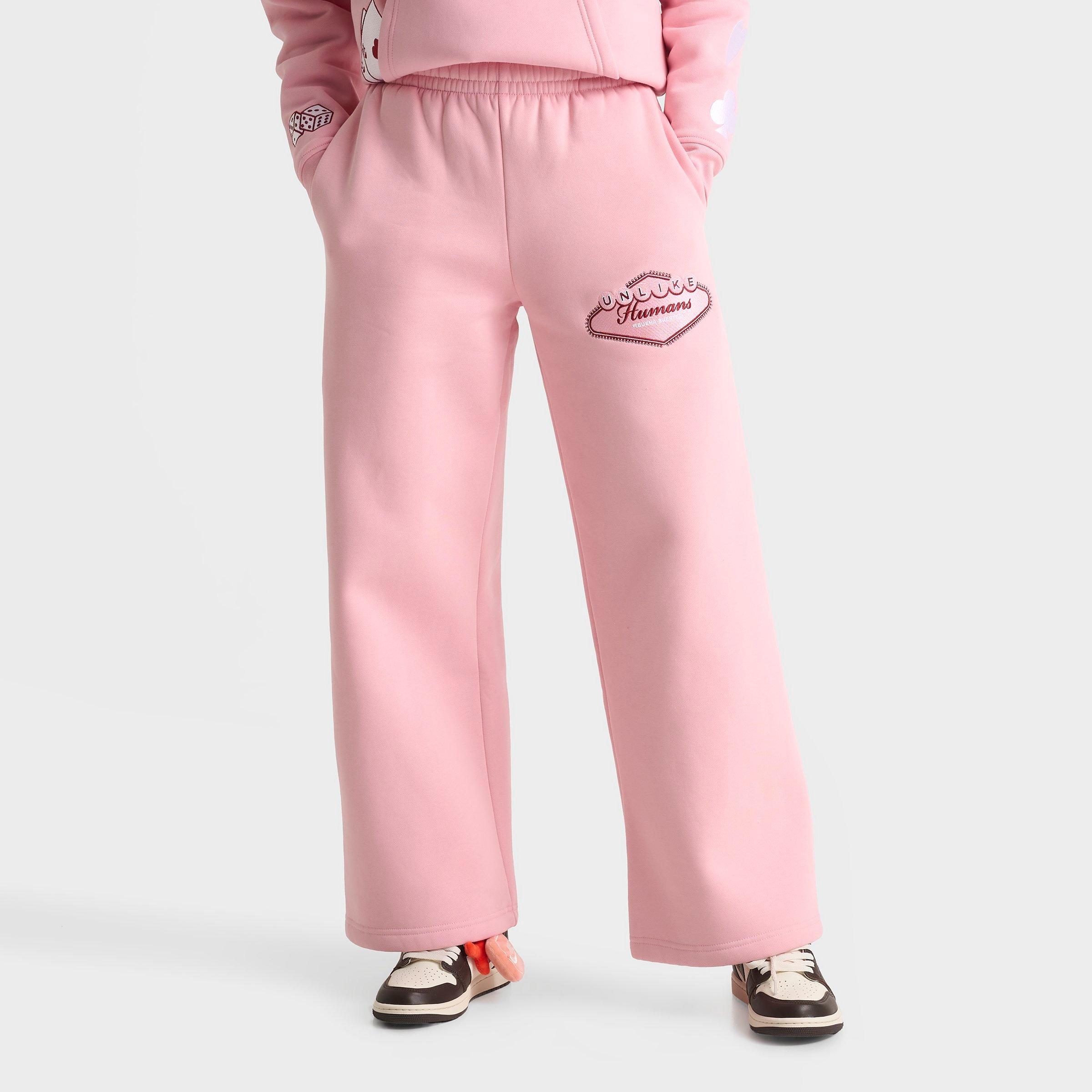 Unlike Humans Casino Wide-Leg Jogger Pants