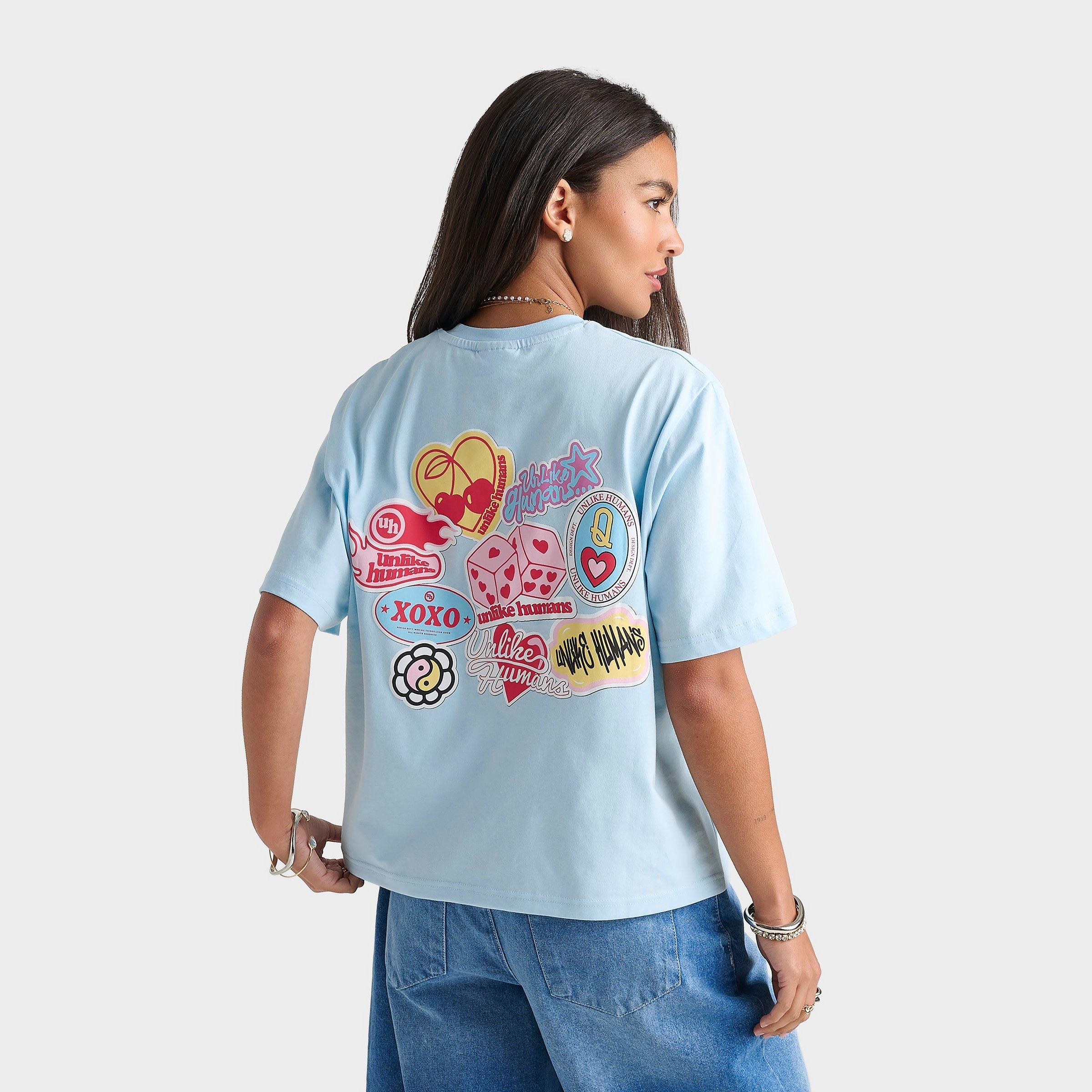 Unlike Humans Patch Boxy T-Shirt