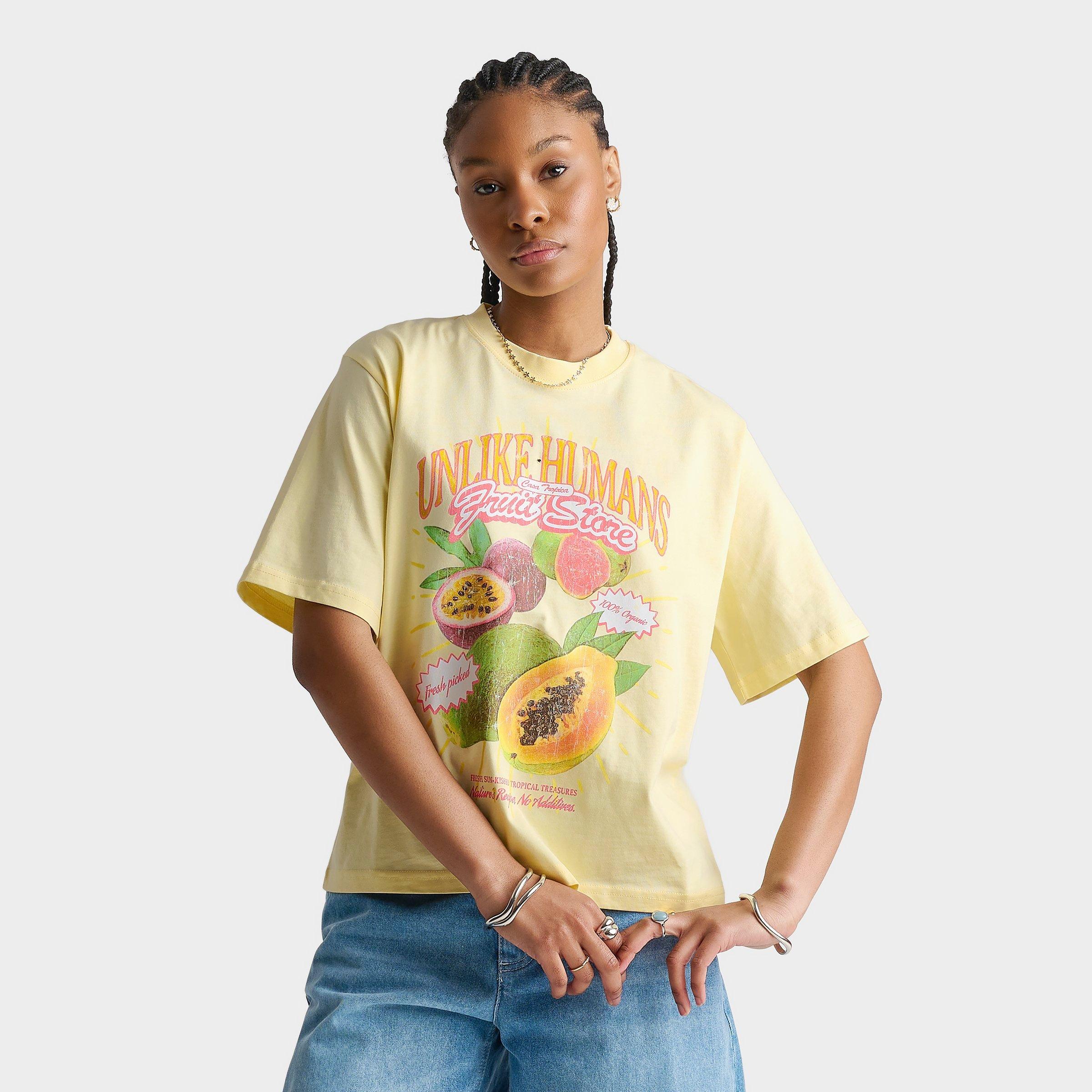 Unlike Humans Tropical Boxy T-Shirt
