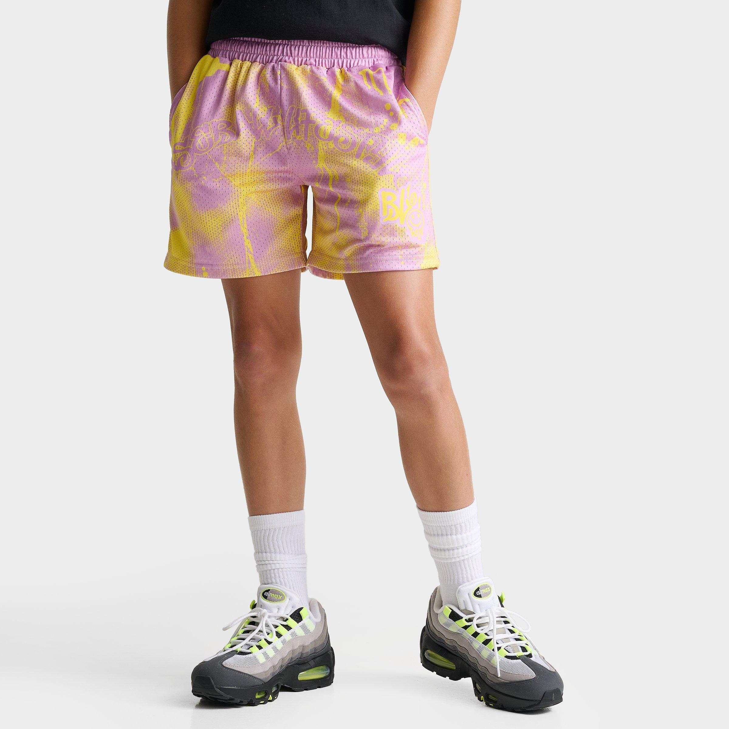 Baseball Lifestyle 101 Retro Graffiti Mesh Shorts