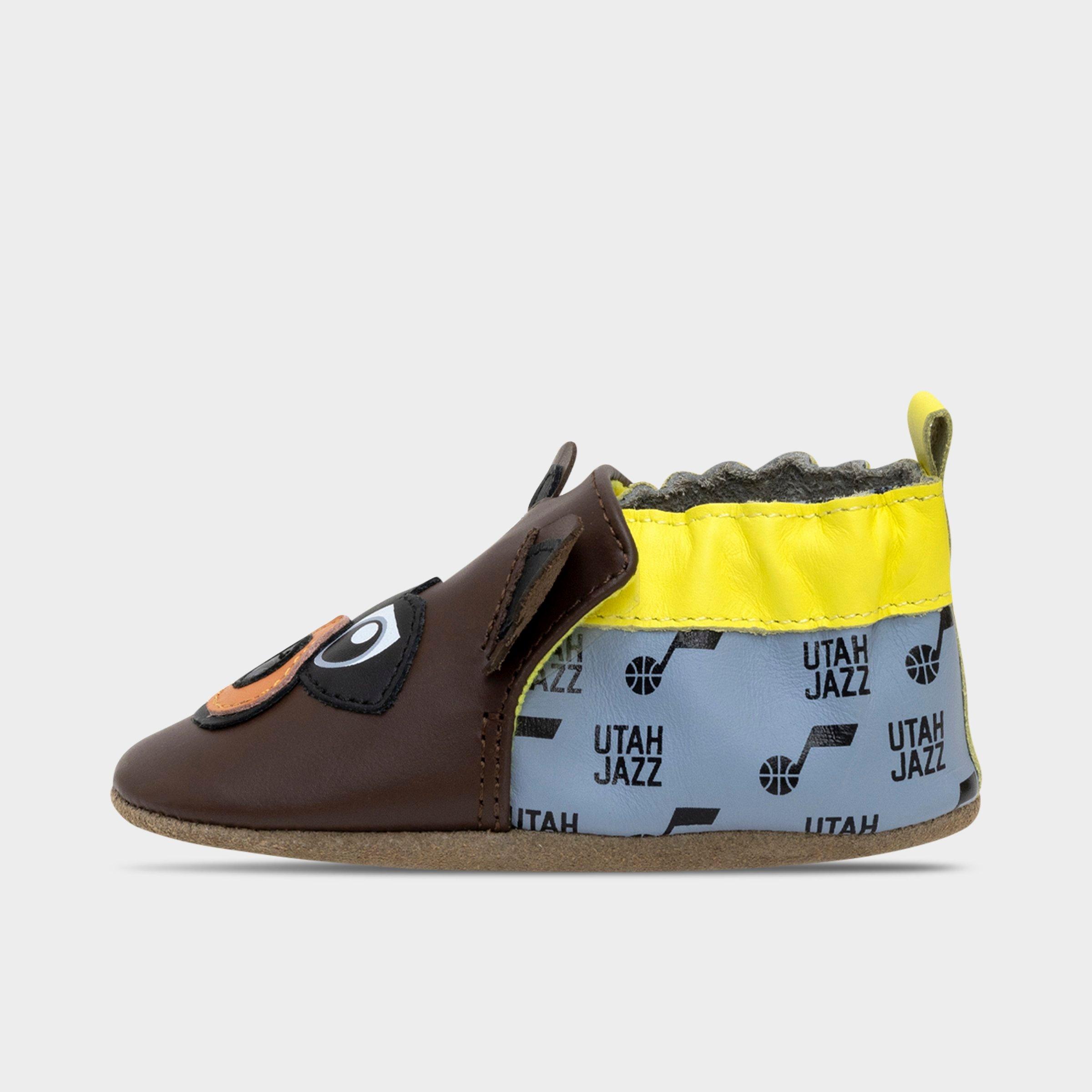 Robeez Utah Jazz Mascot NBA Soft Sole Casual Shoes