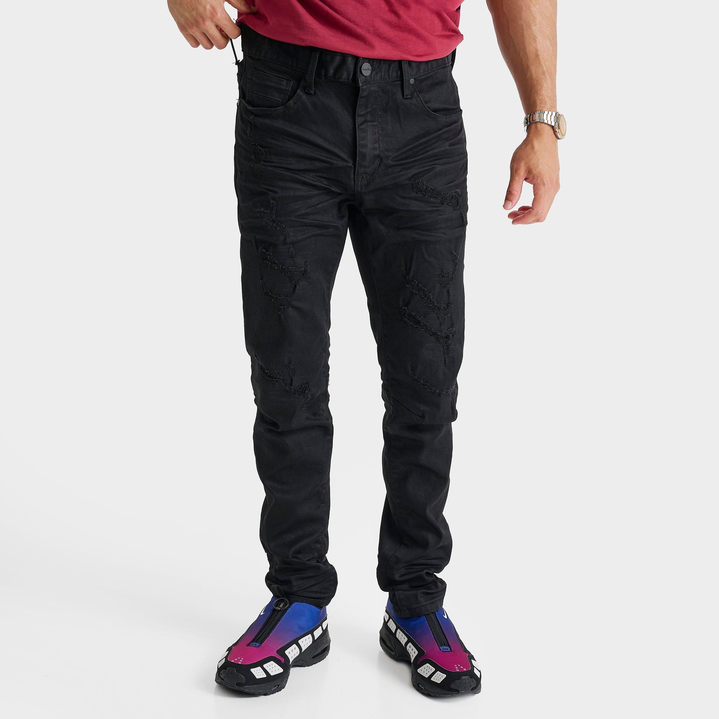 Smoke Rise Slim Waxed Denim Jeans