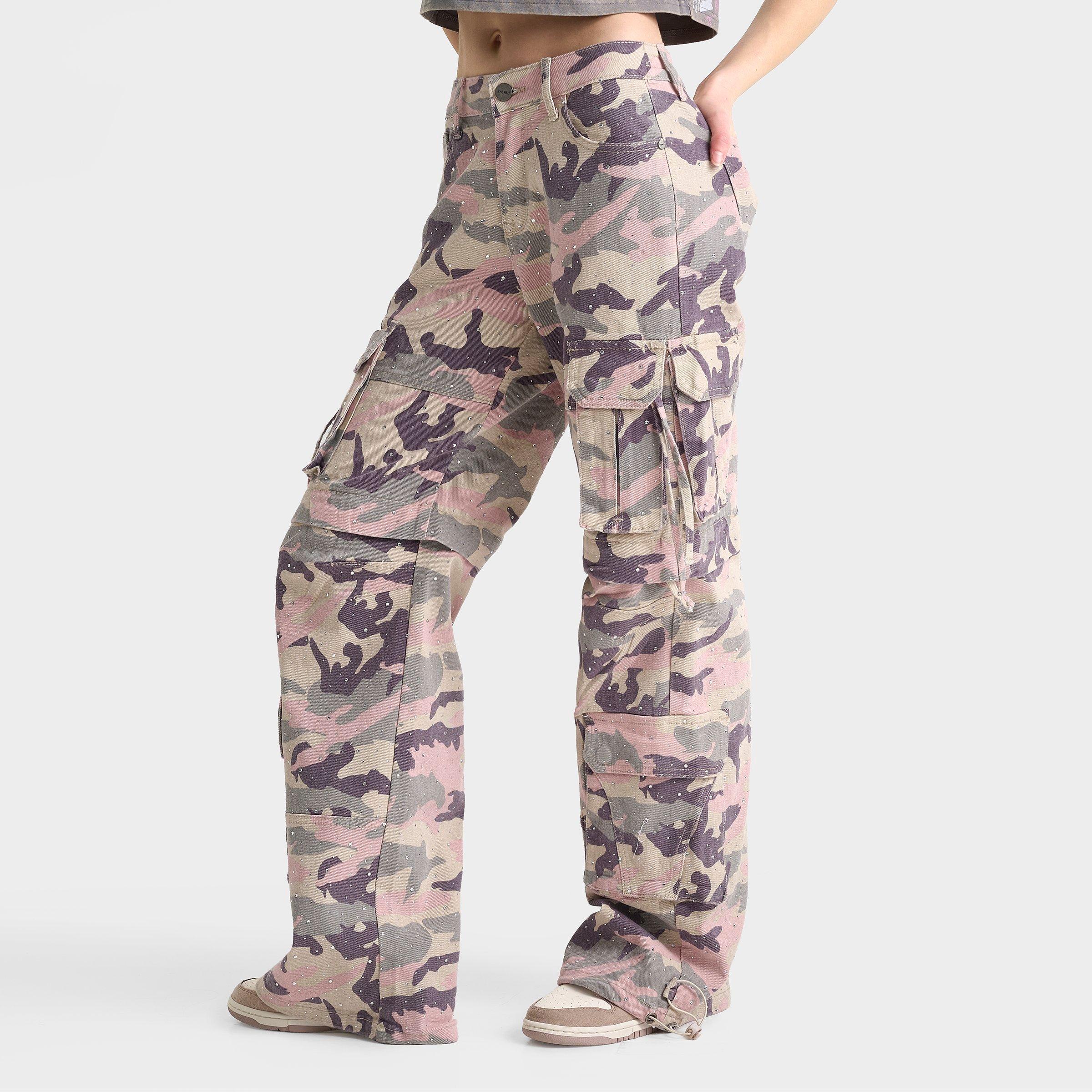 Smoke Rise Bria Zip-Off Wide-Leg Cargo Pants
