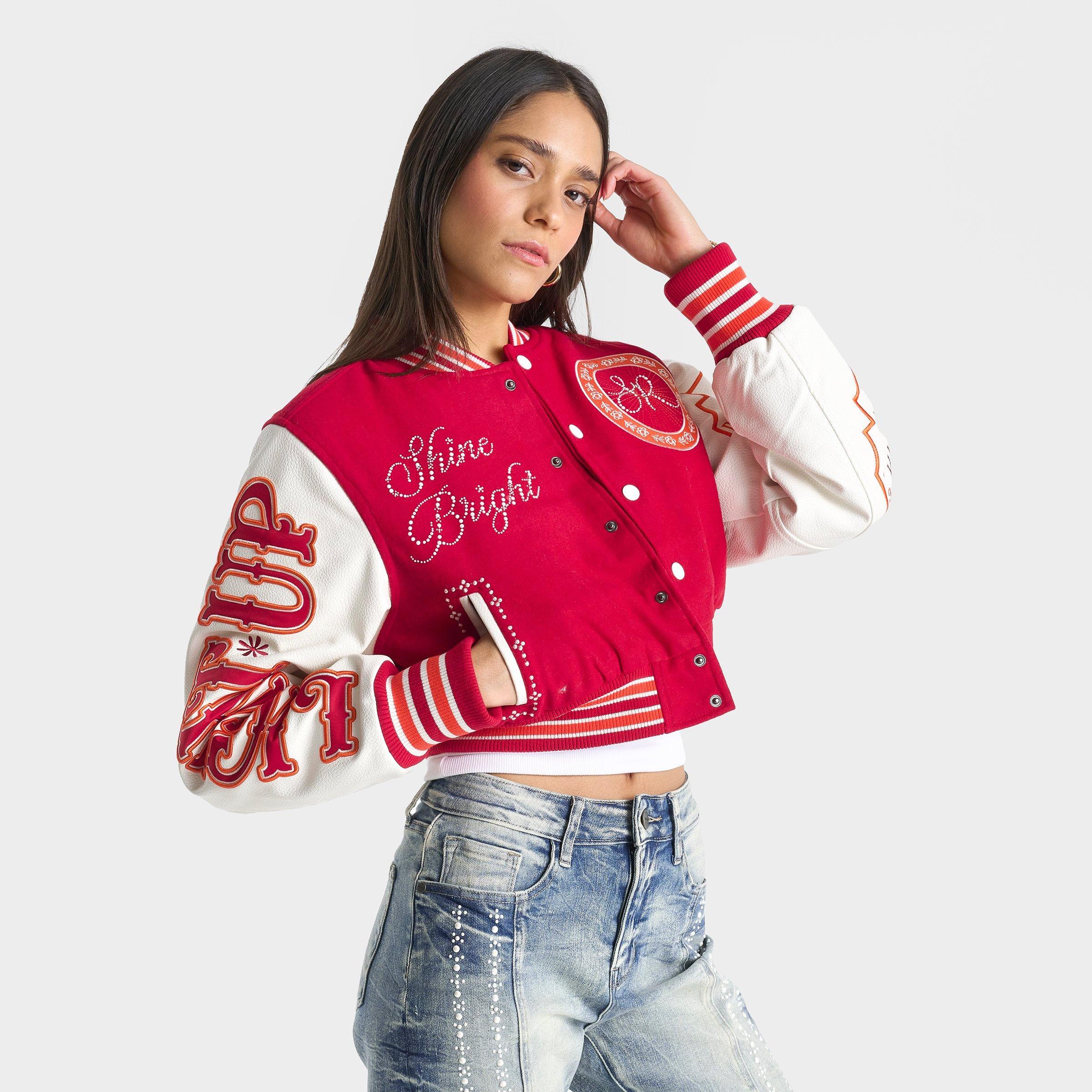 Smoke Rise Shine Bright Varsity Jacket